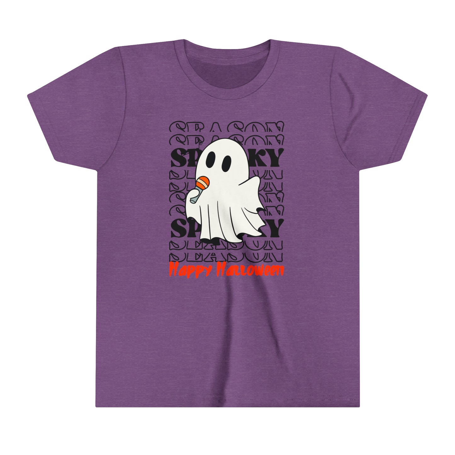 T-shirt à manches courtes pour jeunes - Halloween - Petit Fantôme - 06