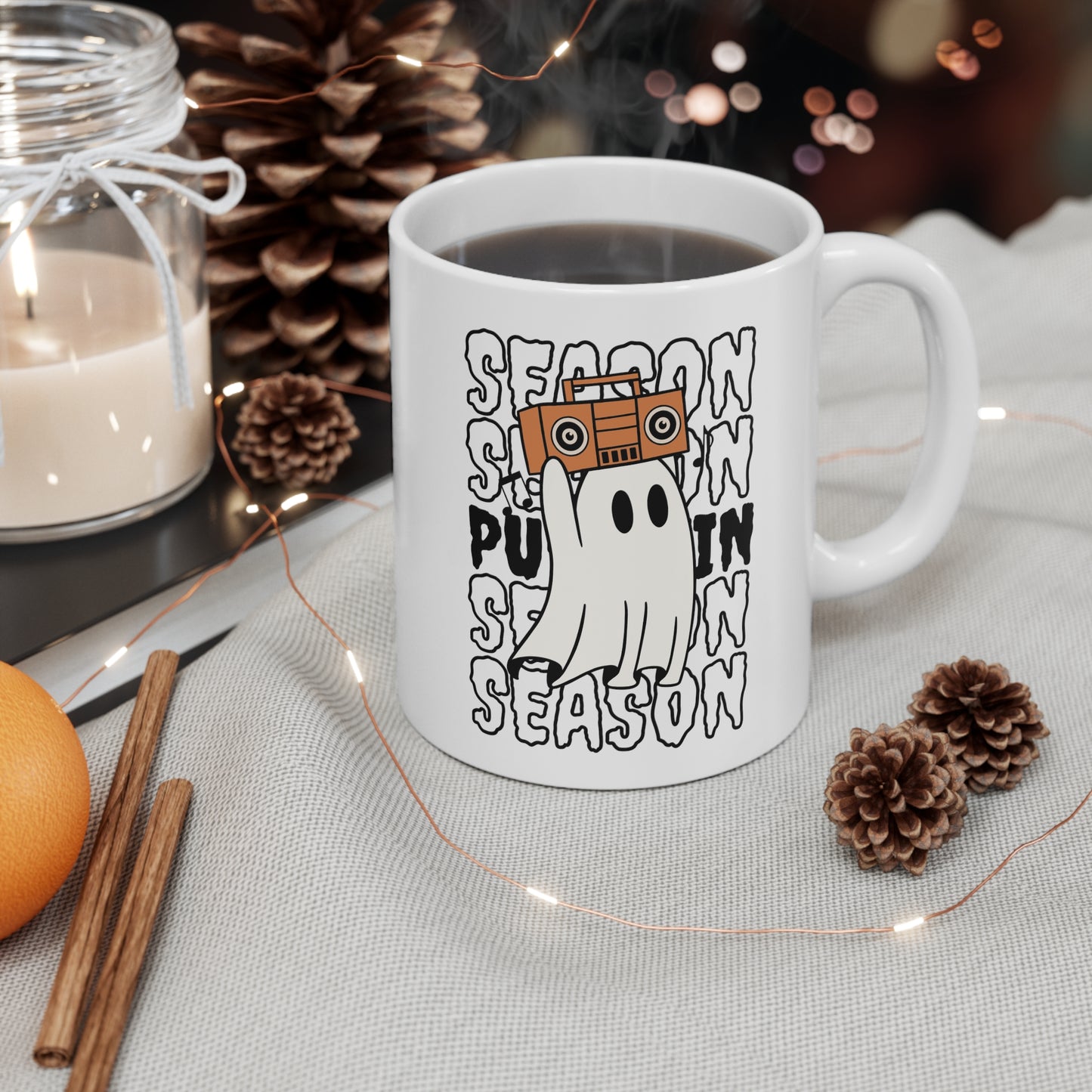 Mug en céramique 11oz - Halloween - Petit Fantôme - 15