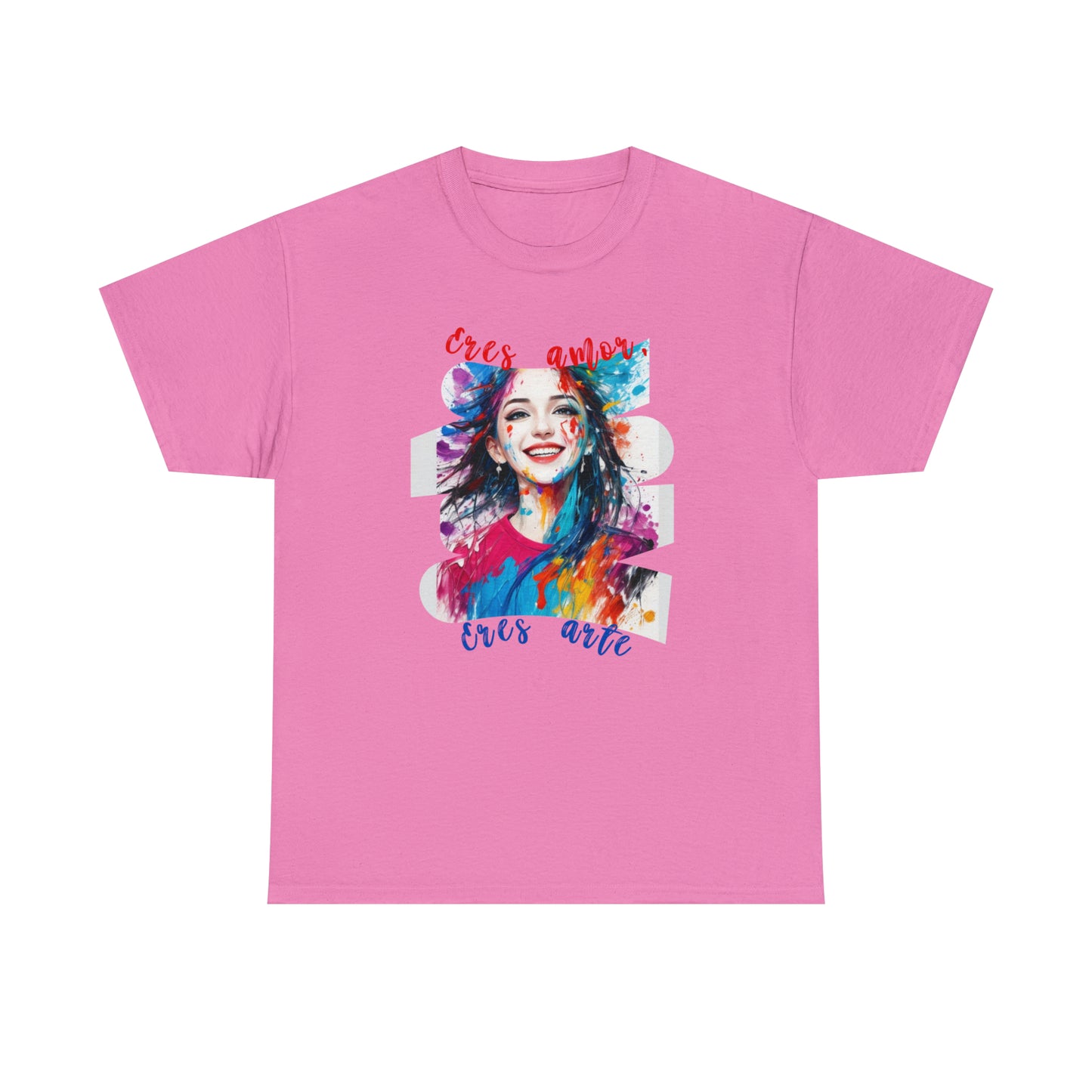 Camiseta unisex de algodón pesado - Amor y libertad - 05