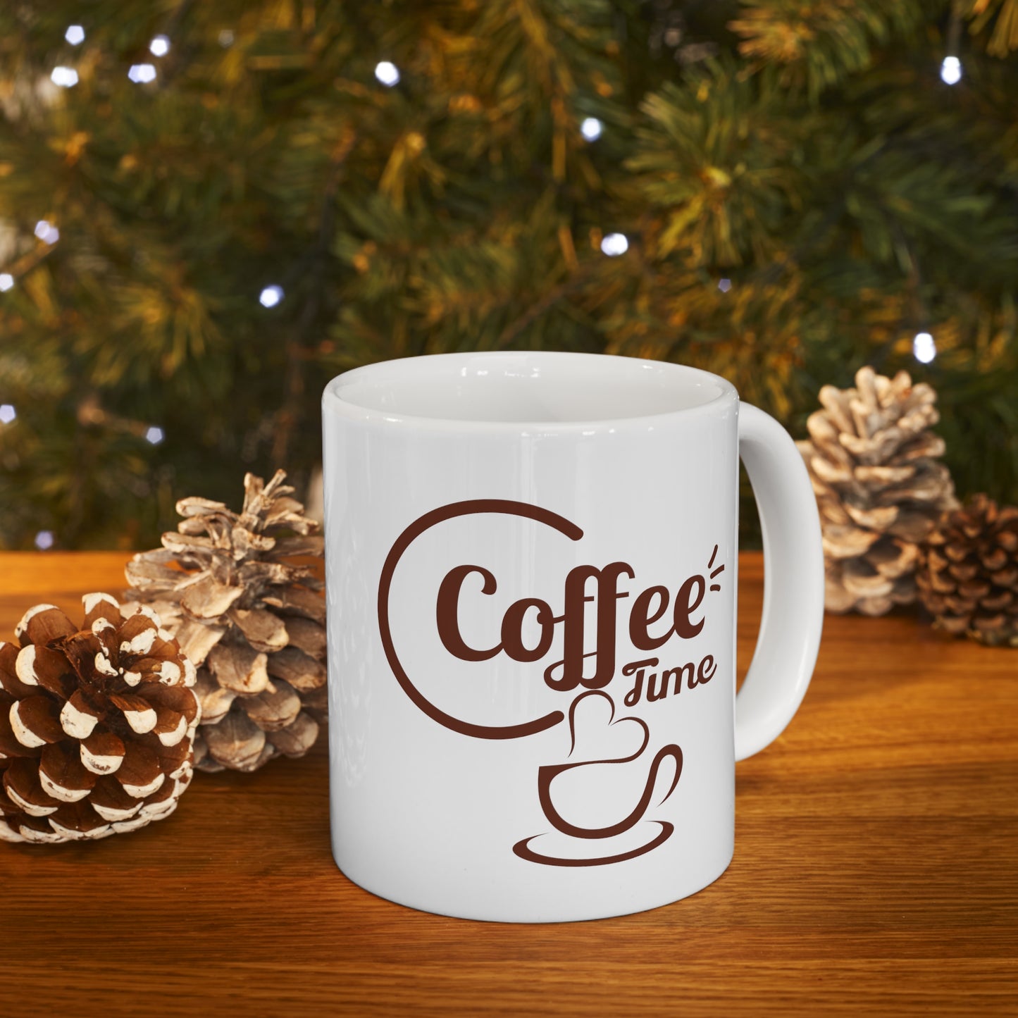 Ceramic Mug 11oz - Coffee time