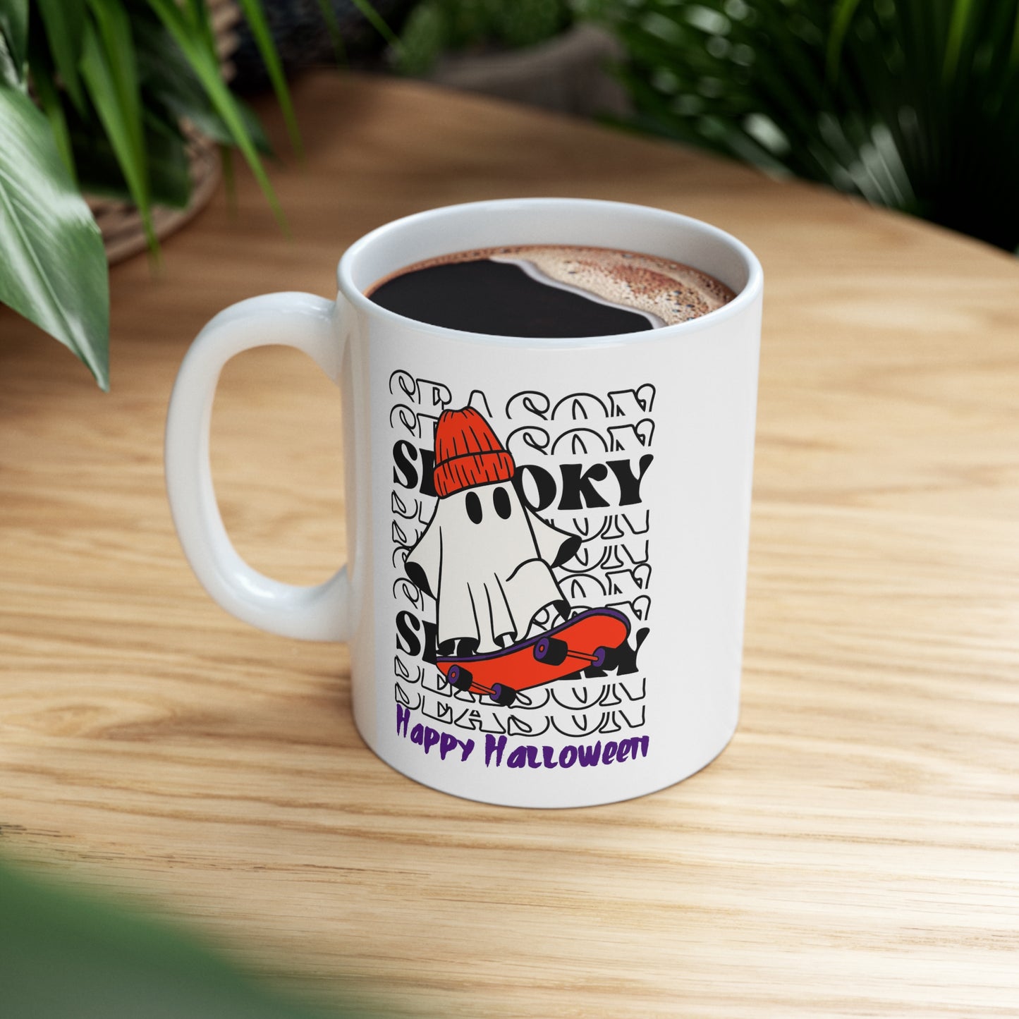 Taza de Cerámica 11oz - Halloween - Pequeño Fantasma - 02