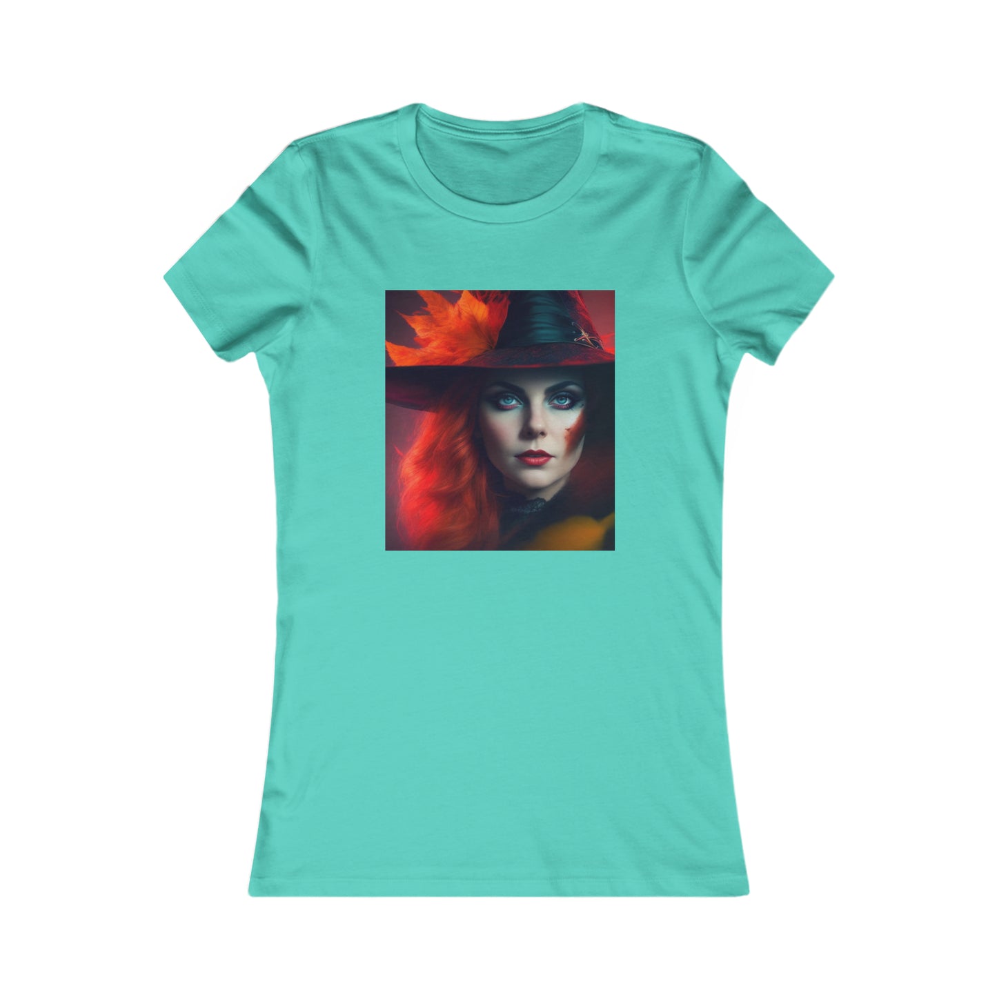 Camiseta favorita de las mujeres - Halloween Witch AI - 03
