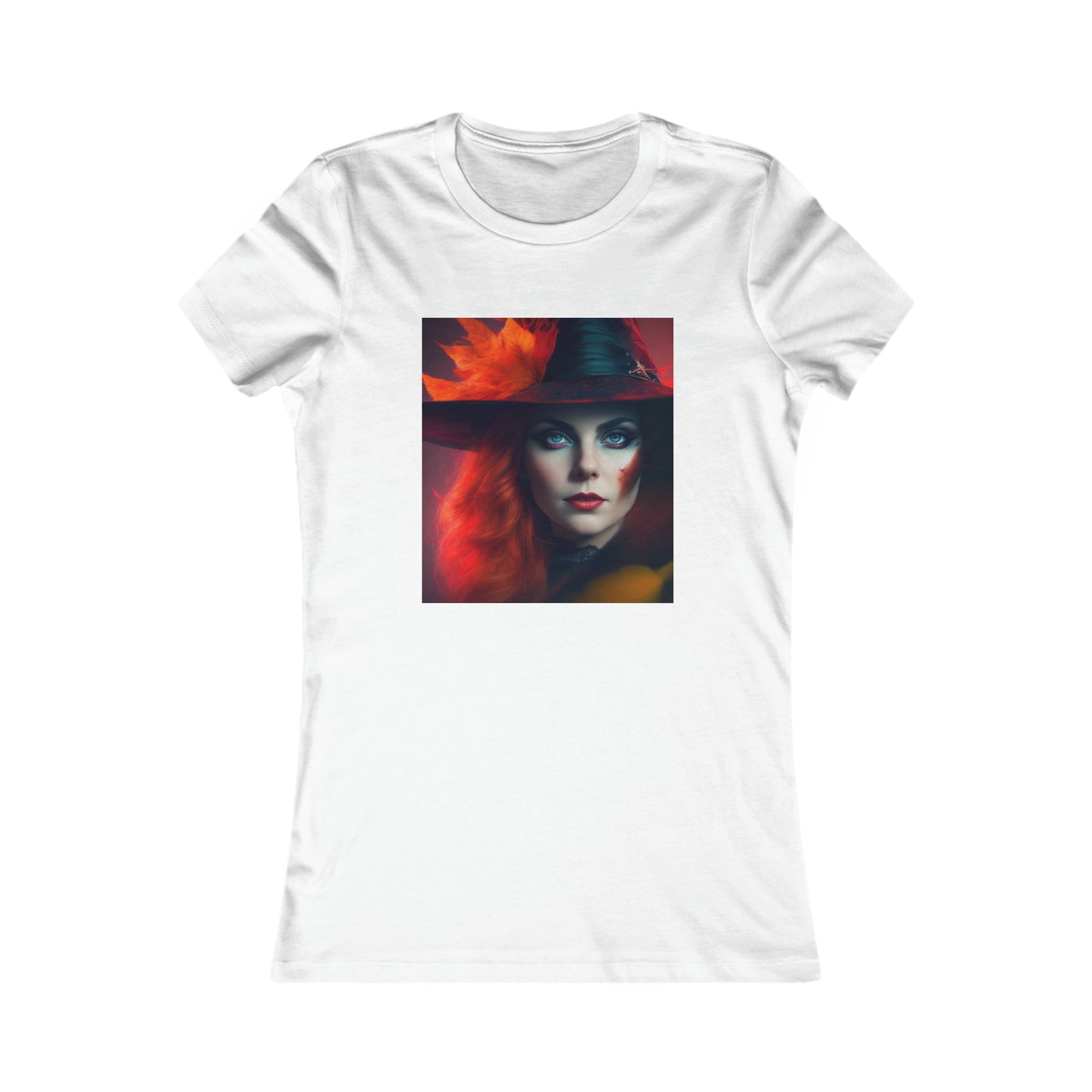 Camiseta favorita de las mujeres - Halloween Witch AI - 03