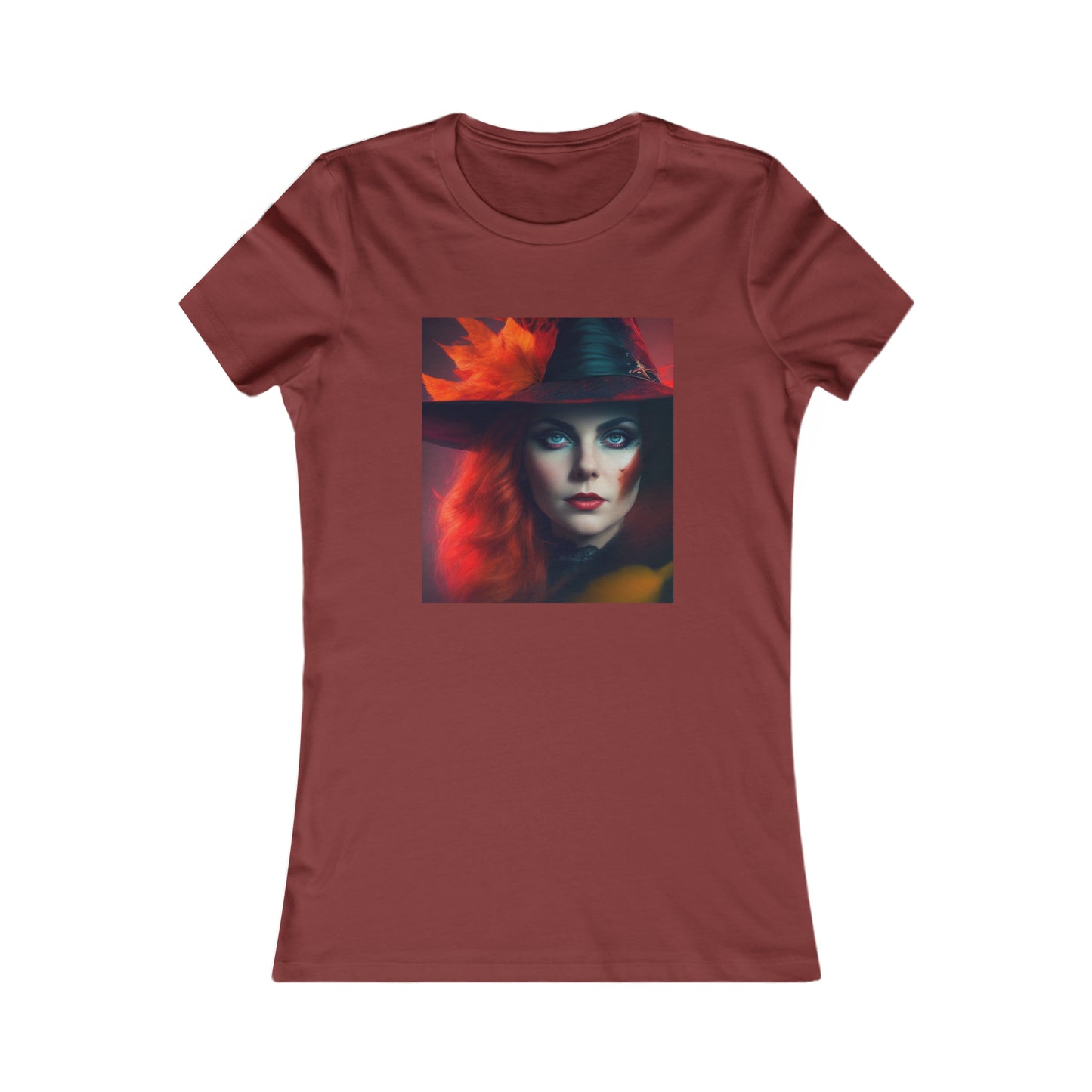 Camiseta favorita de las mujeres - Halloween Witch AI - 03