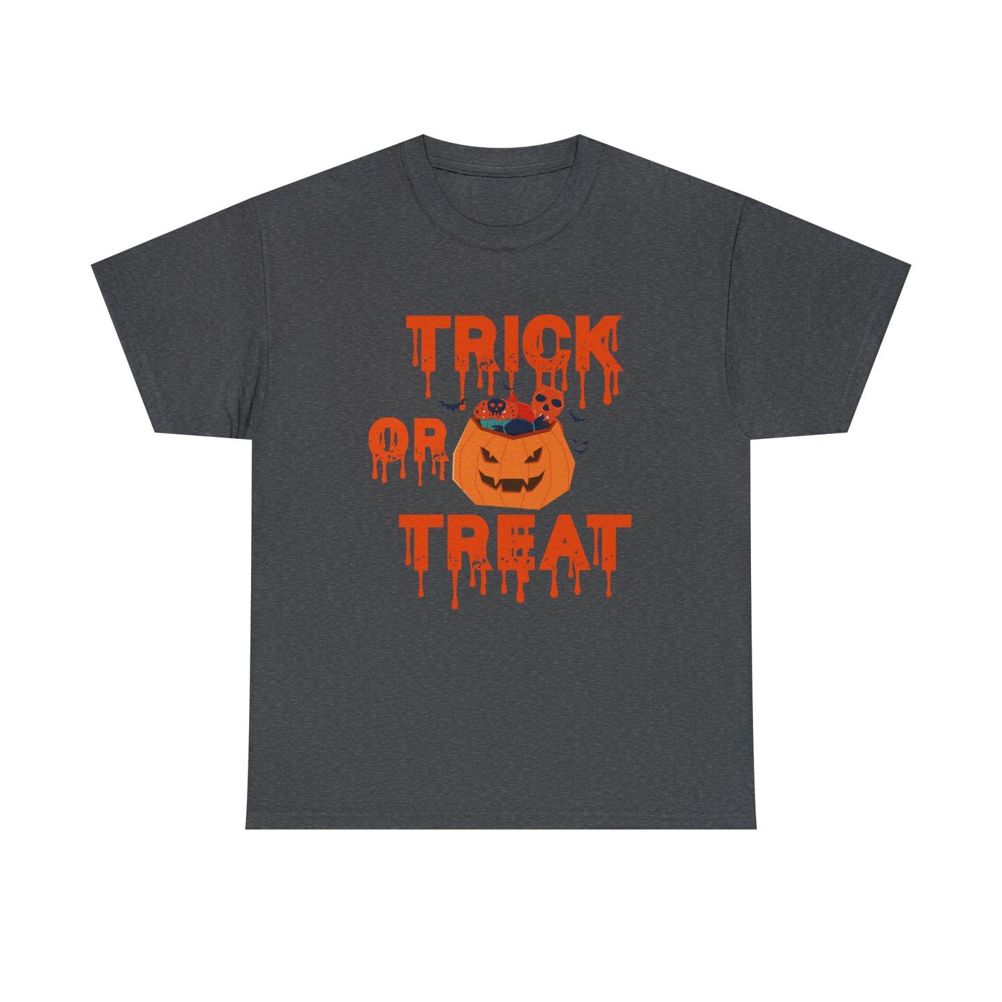 T-shirt unisexe en coton lourd - Halloween - Trick or Treat