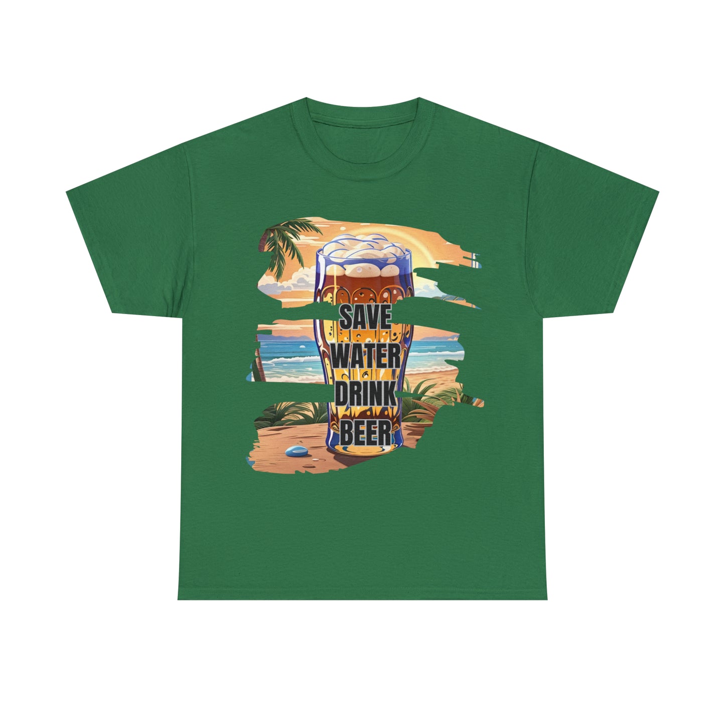 Camiseta unisex de algodón pesado - Vaso de cerveza