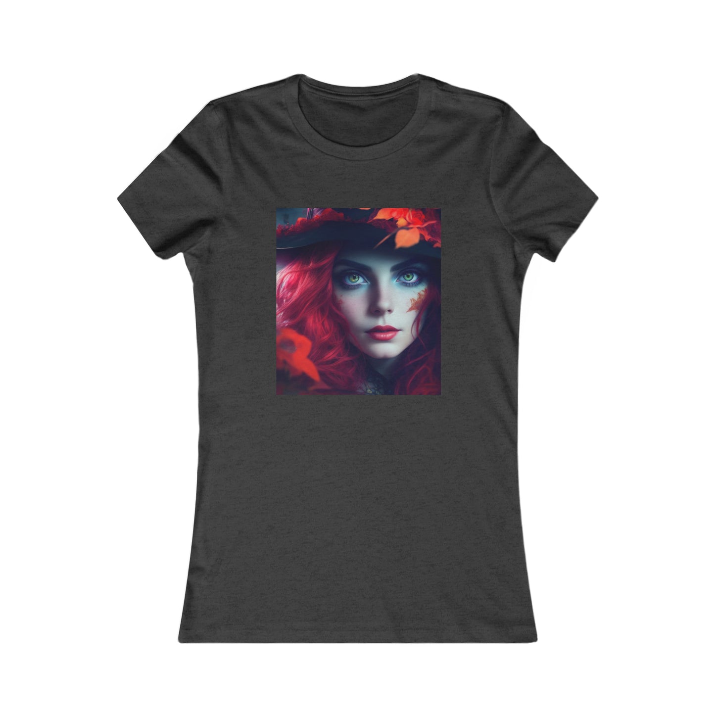 Camiseta favorita de las mujeres - Halloween Witch AI - 04