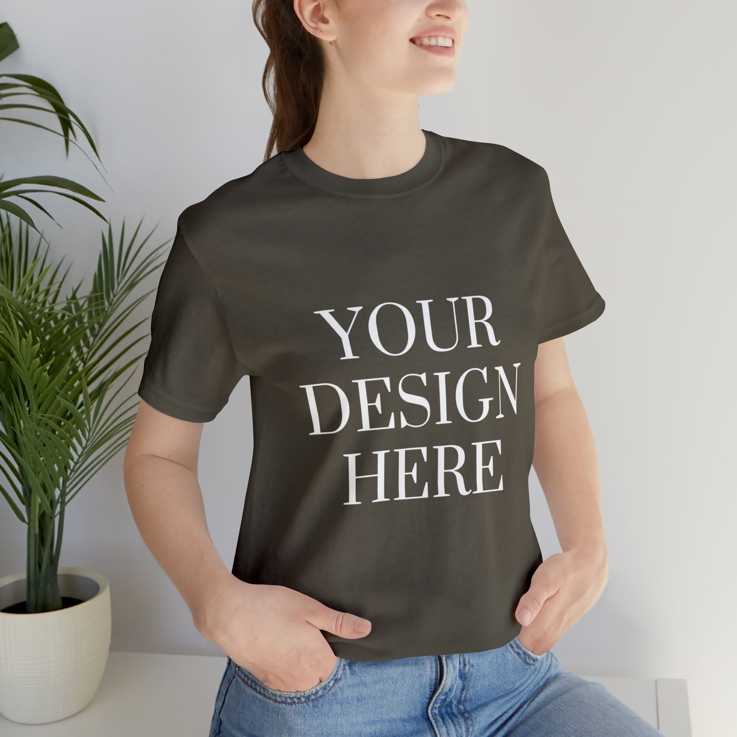 Camiseta de manga corta unisex Jersey - Personalizada - Tu diseño aquí - 02