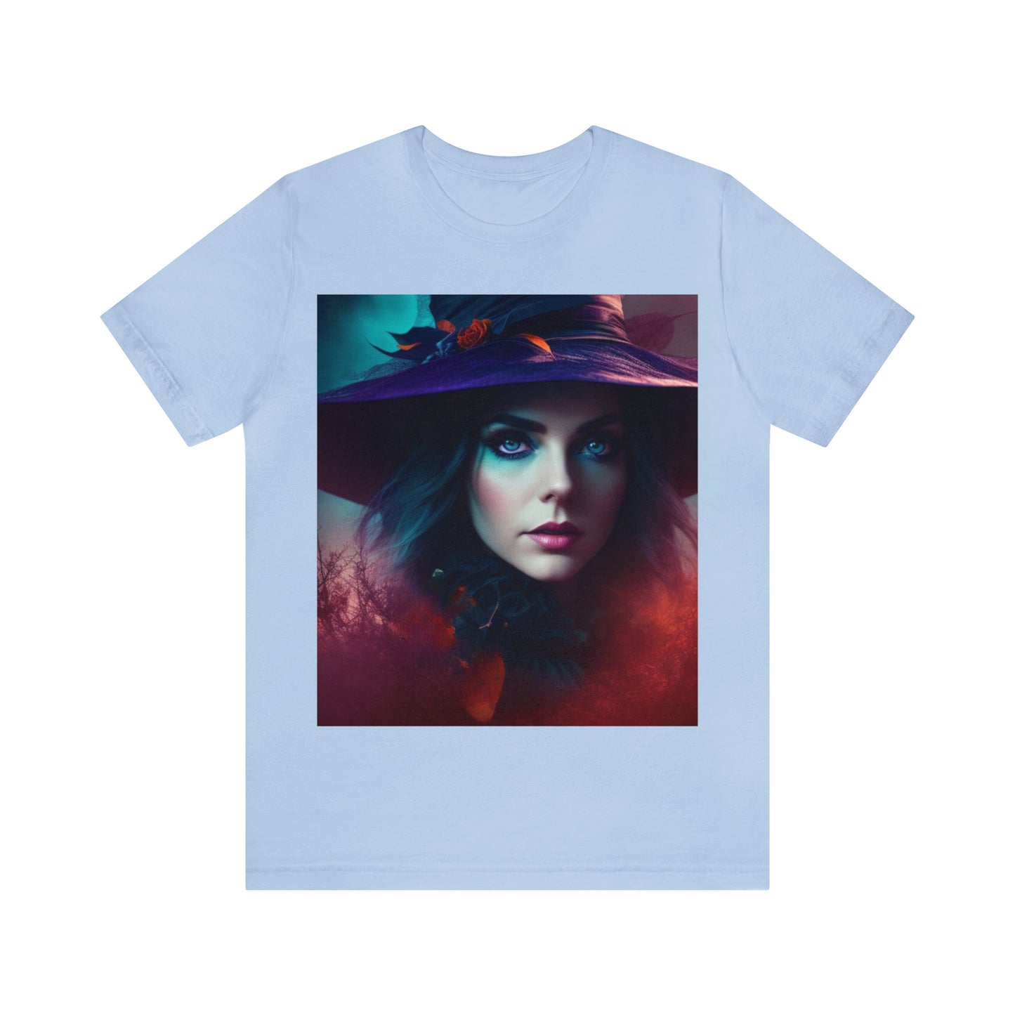Camiseta de manga corta unisex Jersey - Halloween Witch AI - 08