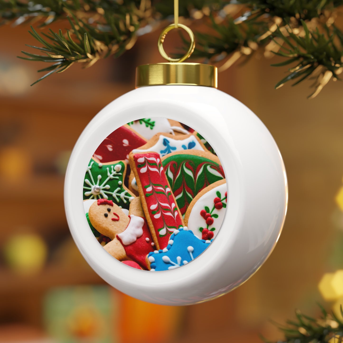 Adorno de bola de Navidad - Feliz Navidad - Objetos