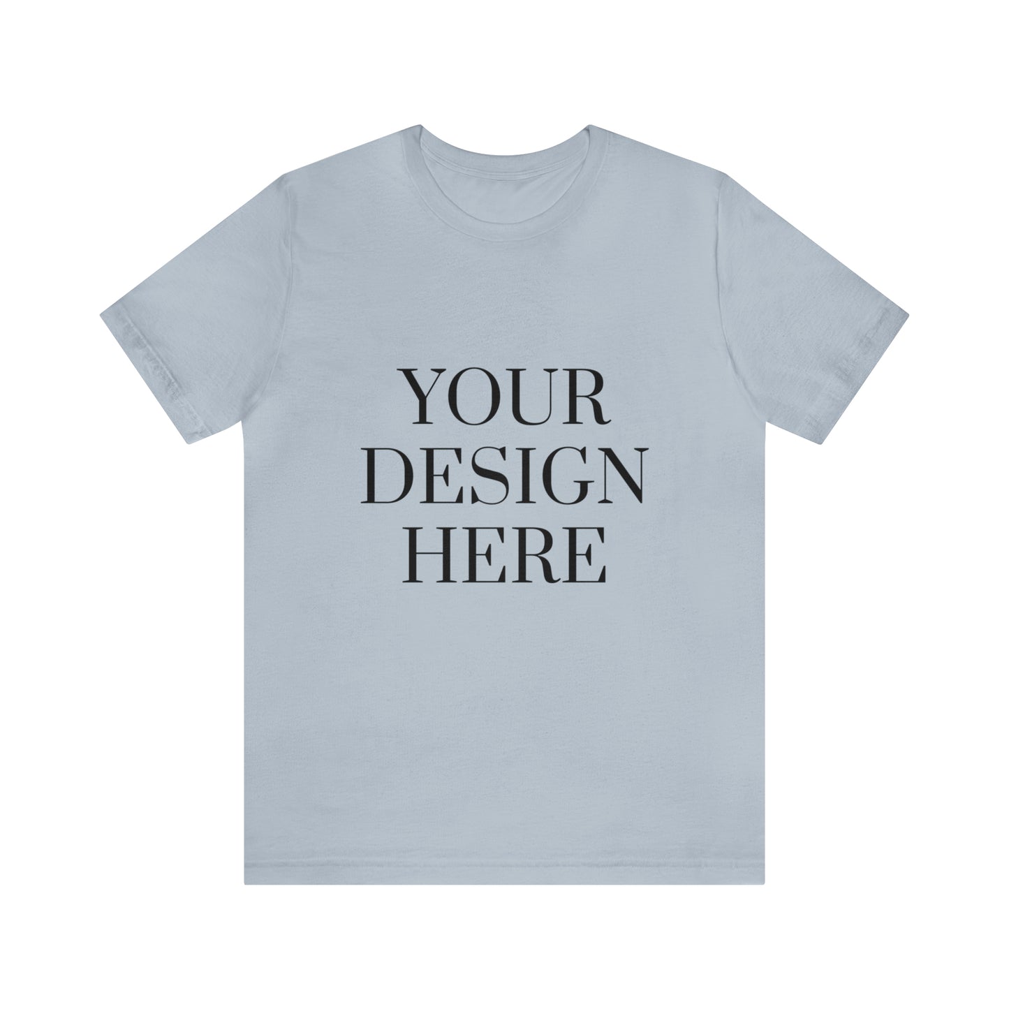 Camiseta de manga corta unisex Jersey - Personalizada - Tu diseño aquí - 01