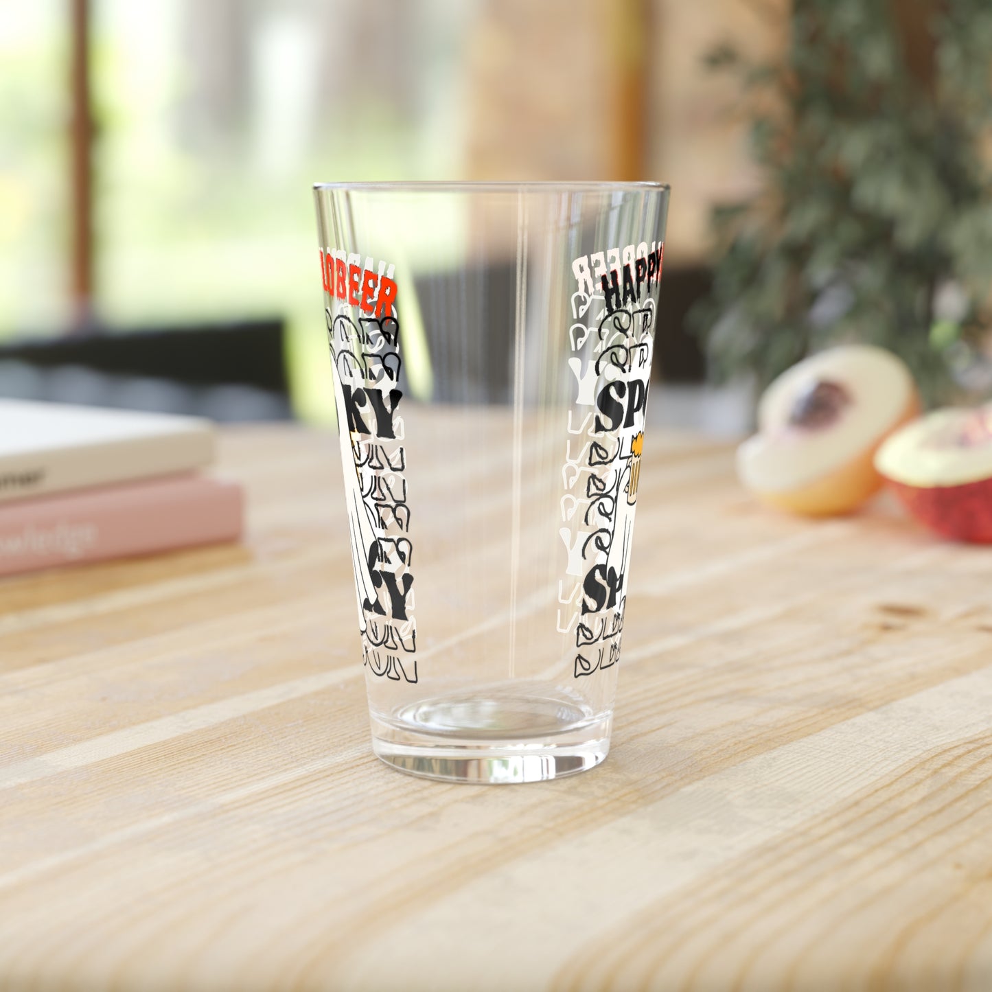 Vaso de pinta, 16 oz - Halloween - Pequeño fantasma - 01