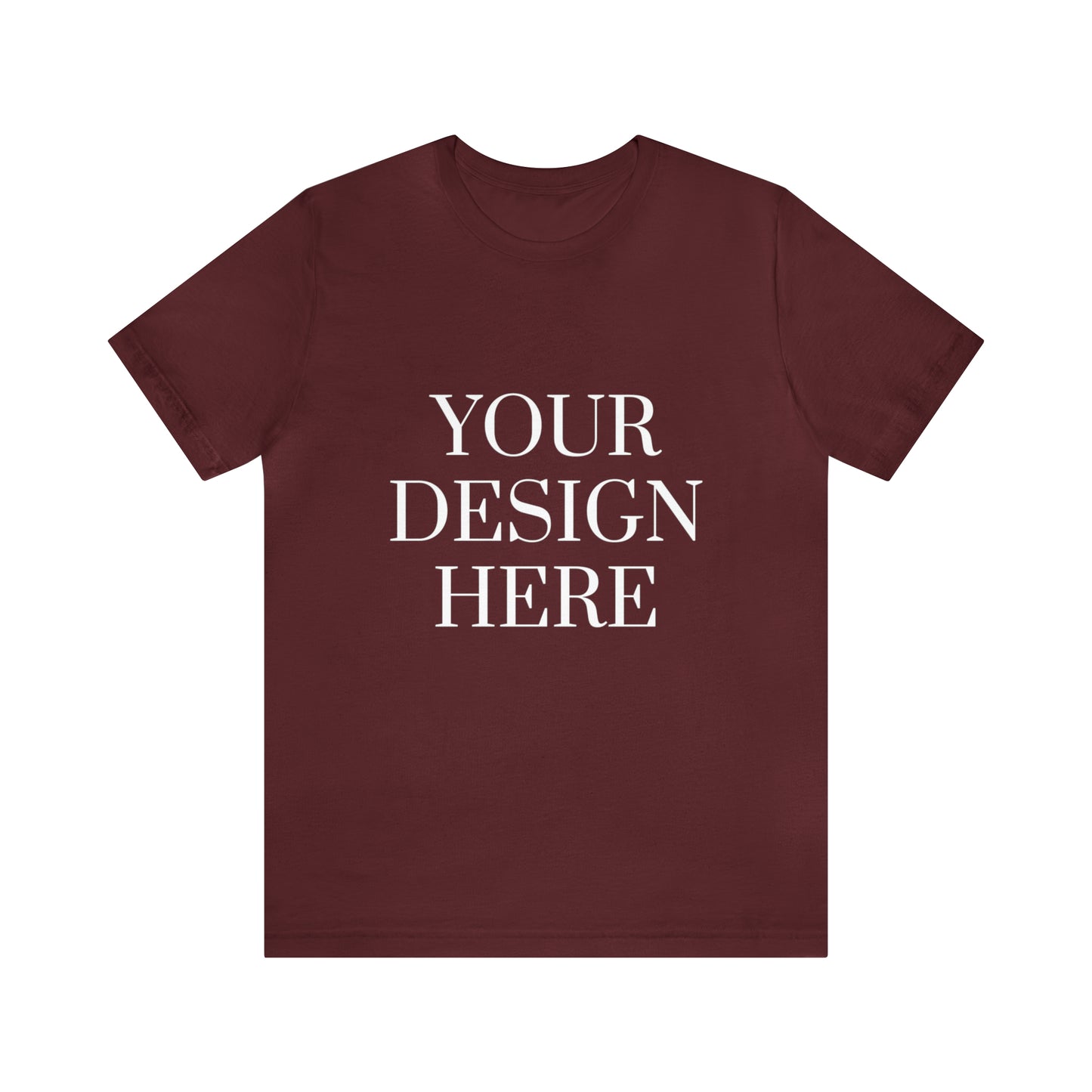 Camiseta de manga corta unisex Jersey - Personalizada - Tu diseño aquí - 02