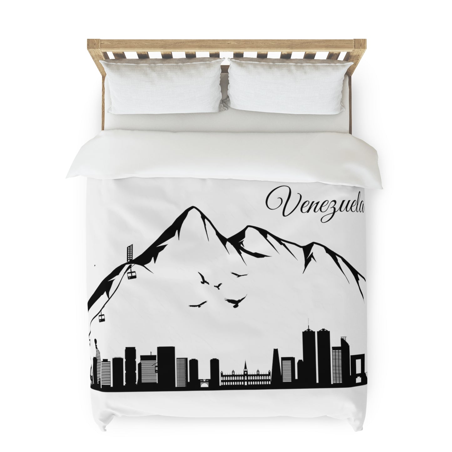 Duvet Cover - Silhouette of Caracas