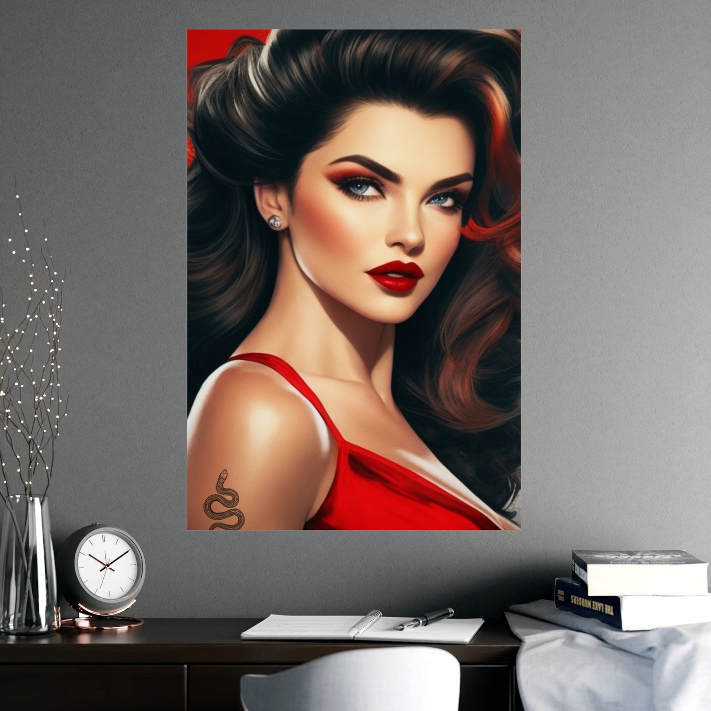 Posters - Elegant woman - Vertical Matte Posters - 04