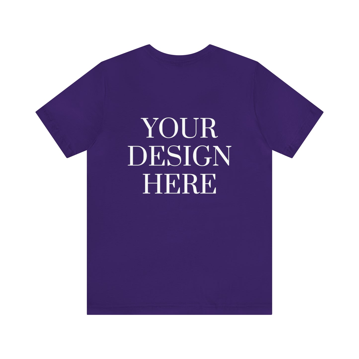 Camiseta de manga corta unisex Jersey - Personalizada - Tu diseño aquí - 02