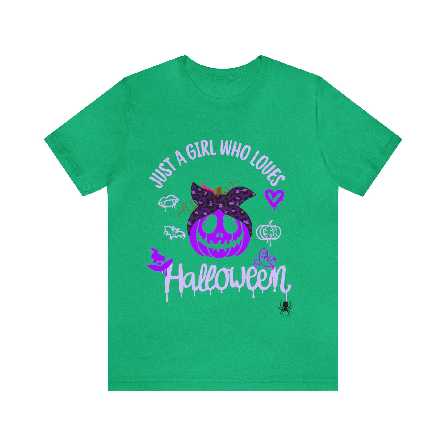 Camiseta de manga corta Unisex Jersey - Halloween - Sólo una niña - 02