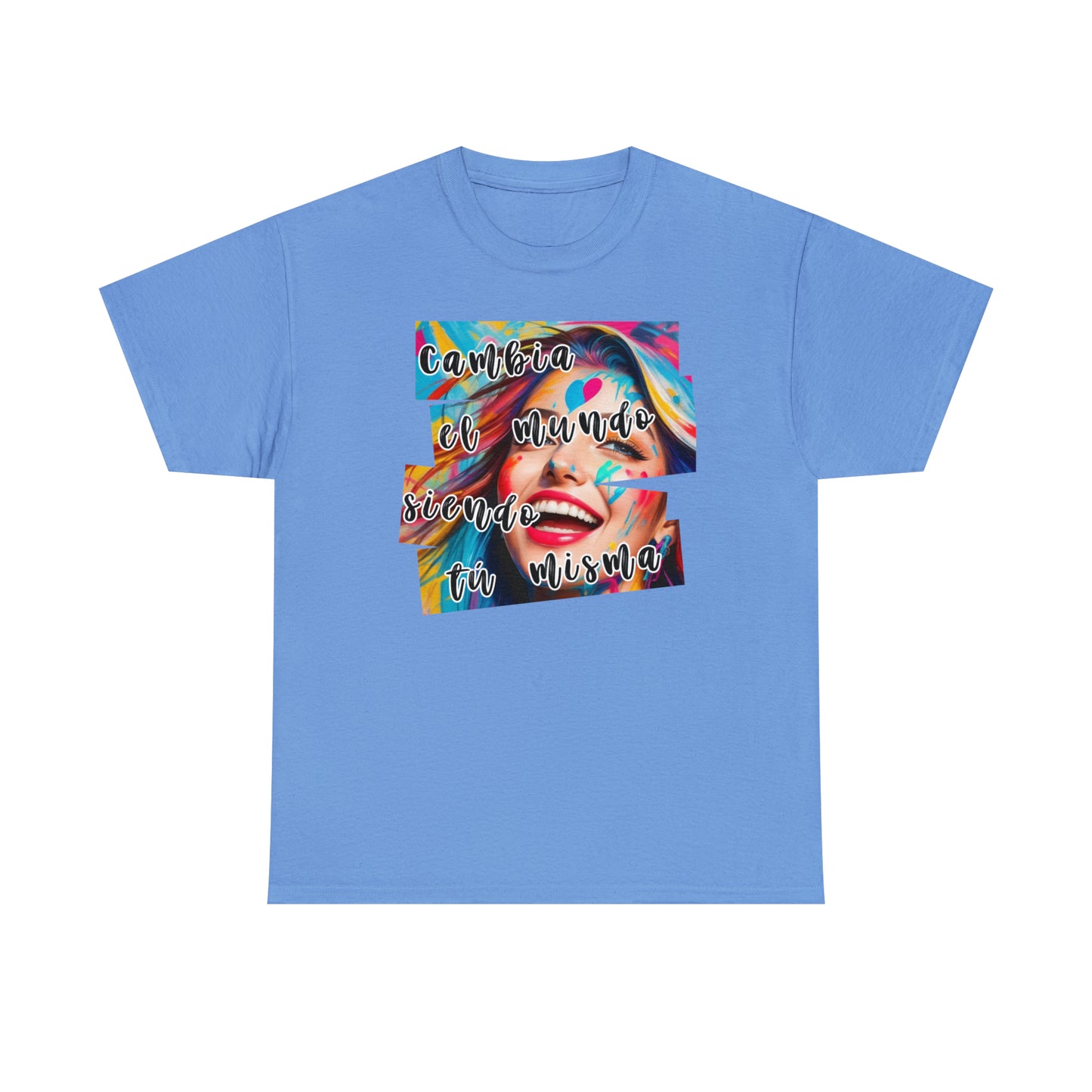 Camiseta unisex de algodón pesado - Amor y libertad - 01