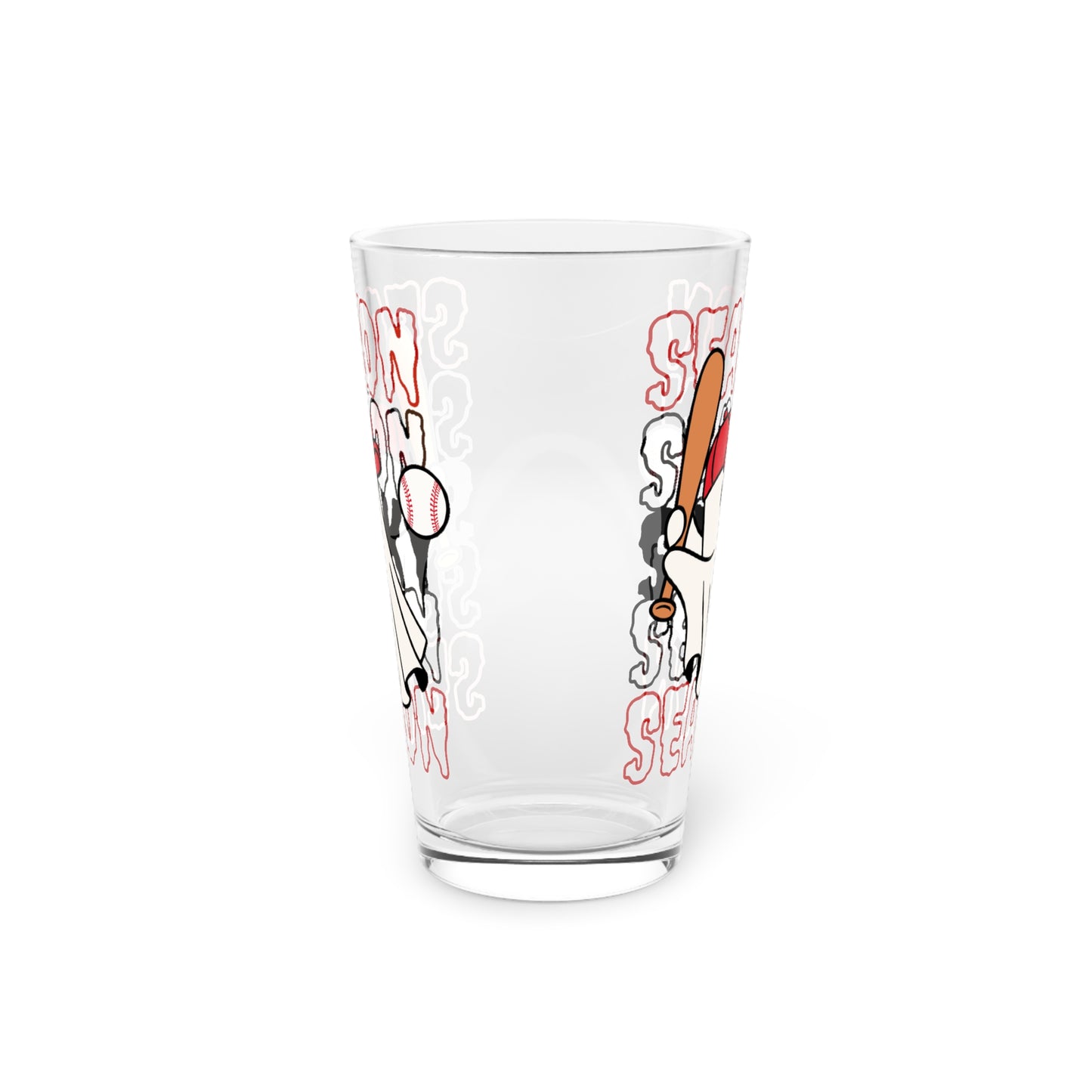 Vaso de pinta, 16 oz - Halloween - Pequeño fantasma - 19