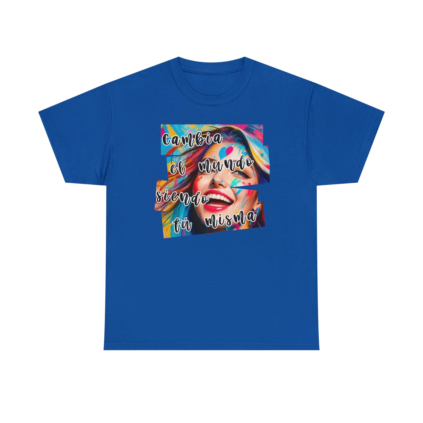 Camiseta unisex de algodón pesado - Amor y libertad - 01