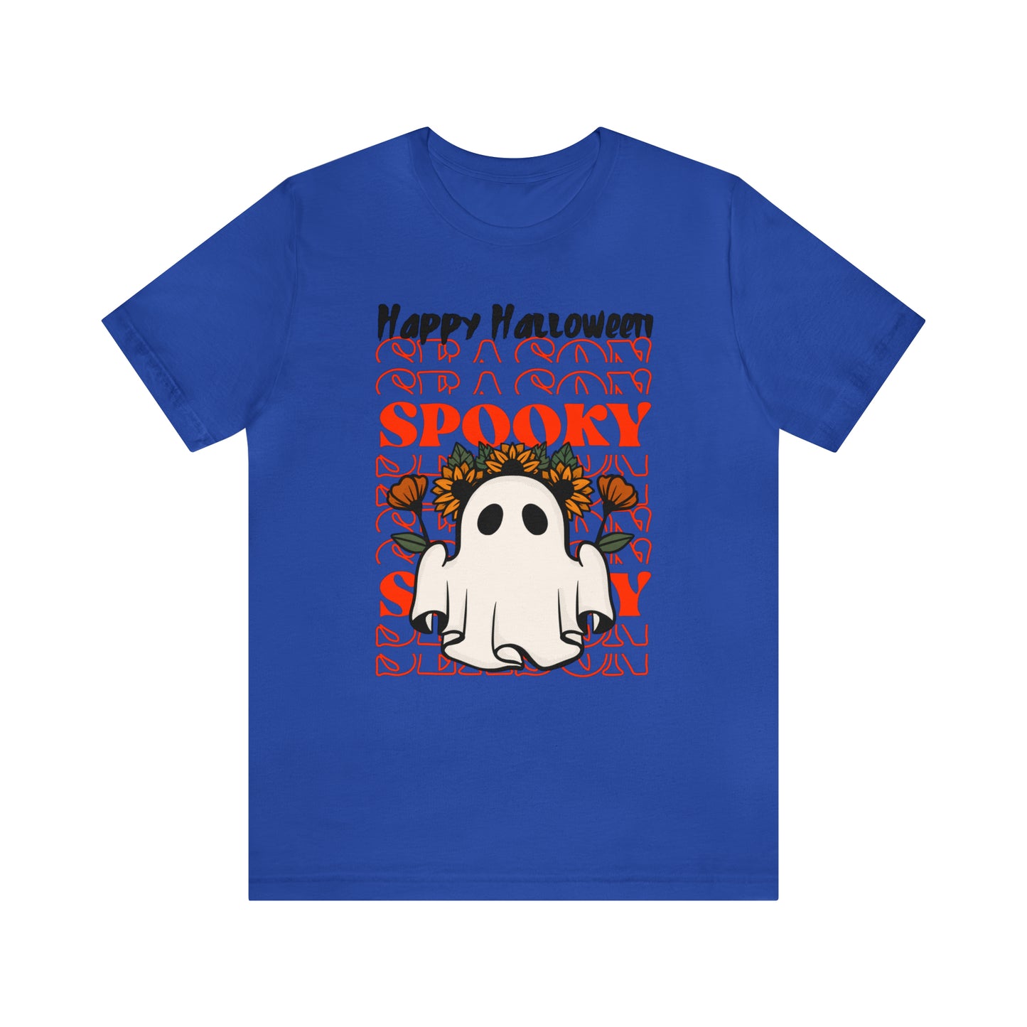 Camiseta de manga corta Unisex Jersey - Halloween - Pequeño Fantasma - 11