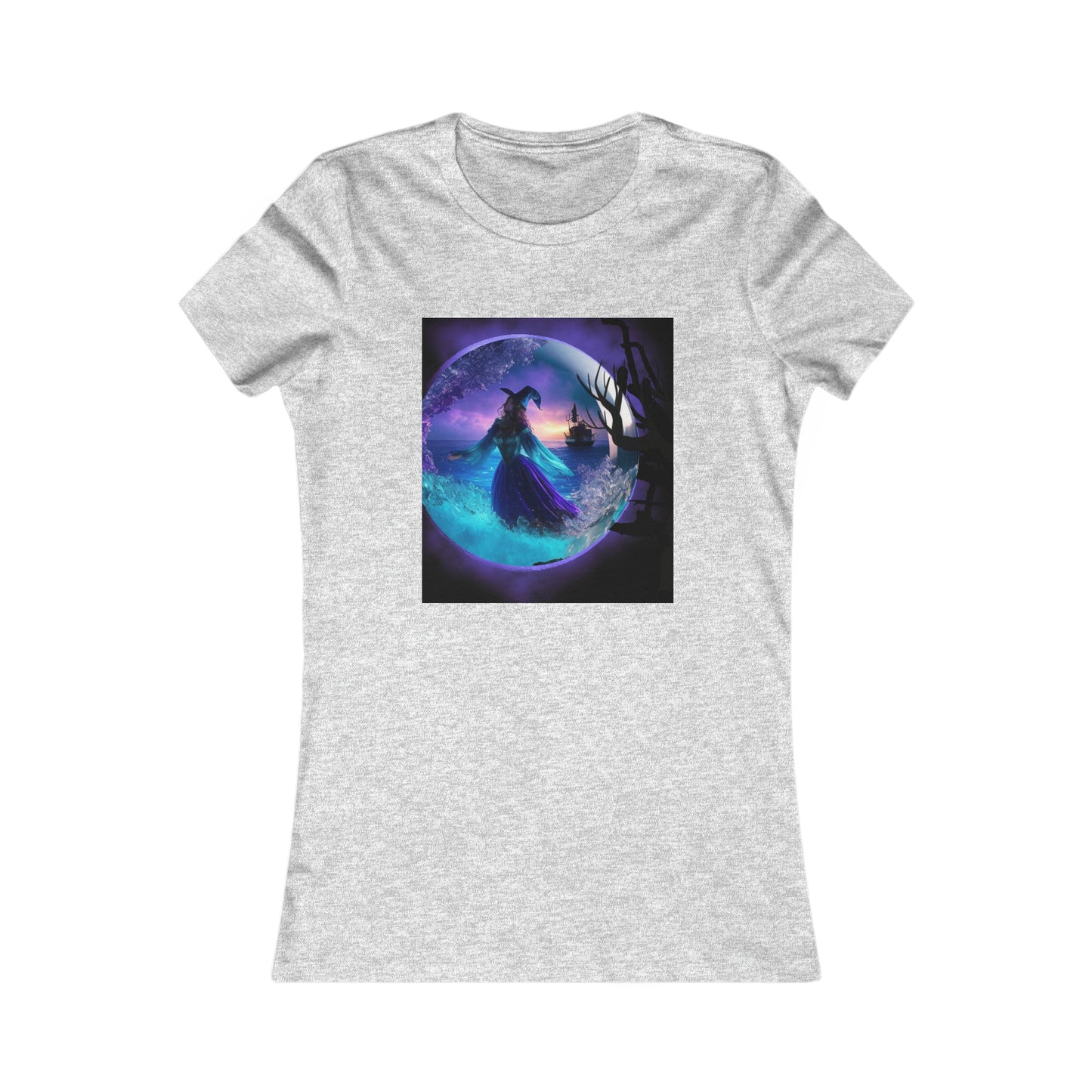 Camiseta favorita de las mujeres - Halloween Witch AI - 02