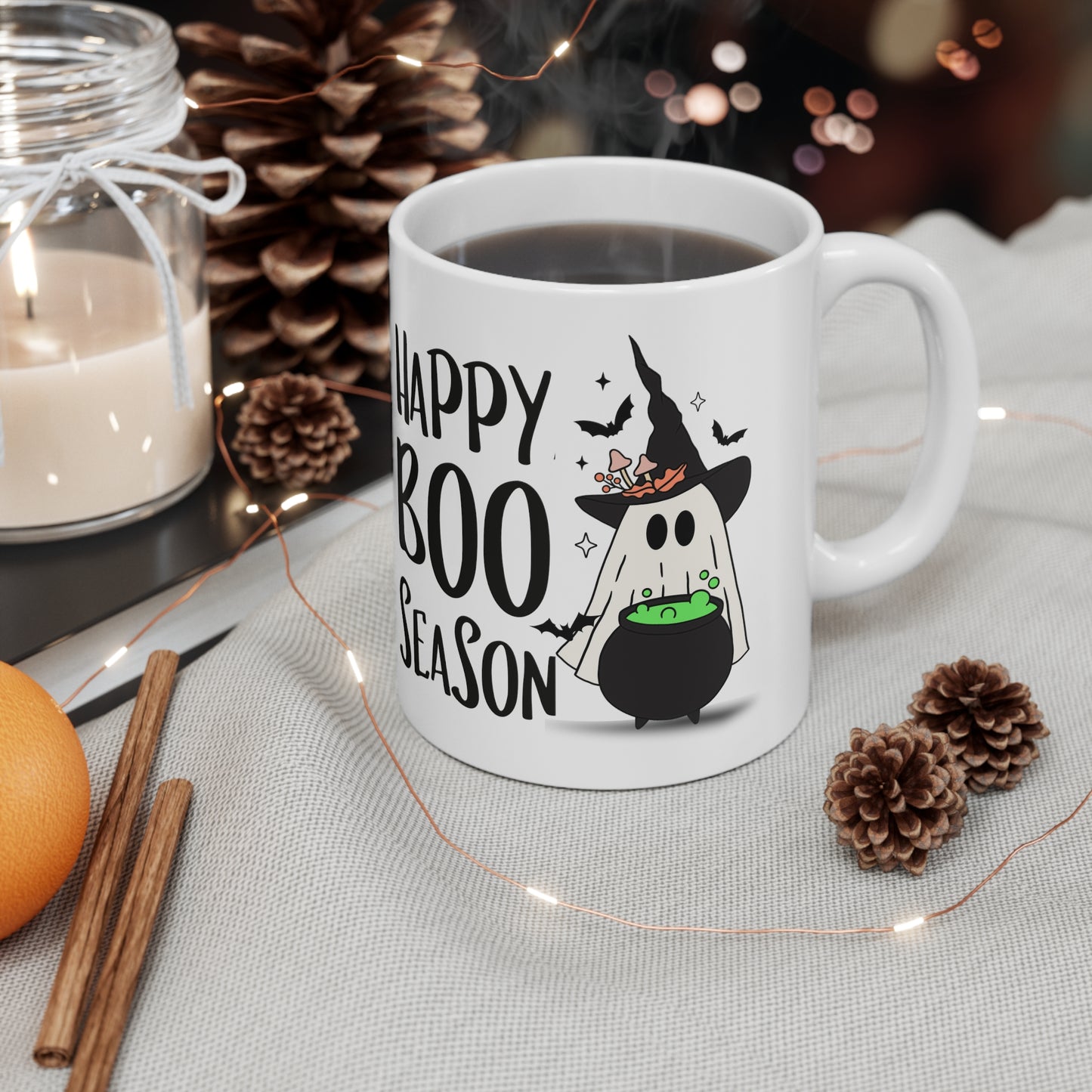 Taza de Cerámica 11oz - Halloween - Pequeño Fantasma - 20