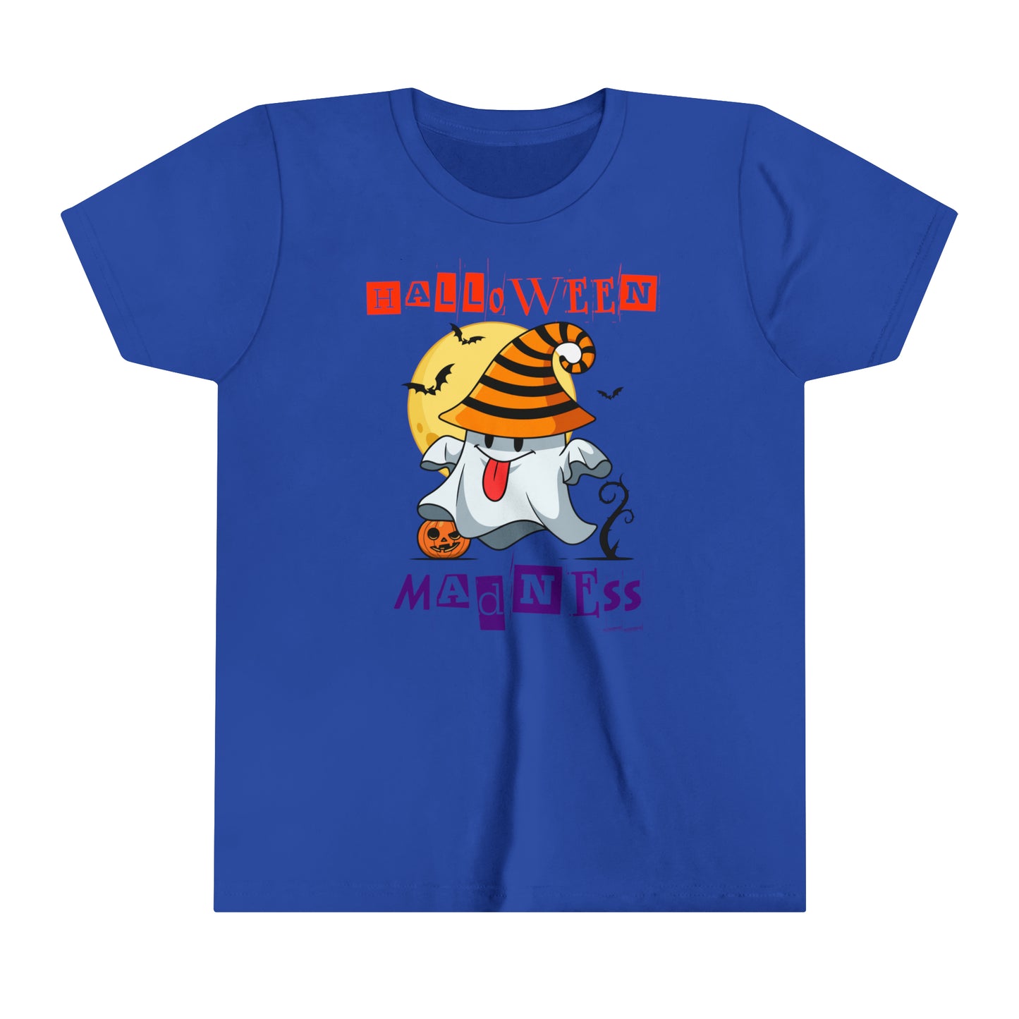 T-shirt à manches courtes pour jeunes - Halloween - Petit Fantôme - 04