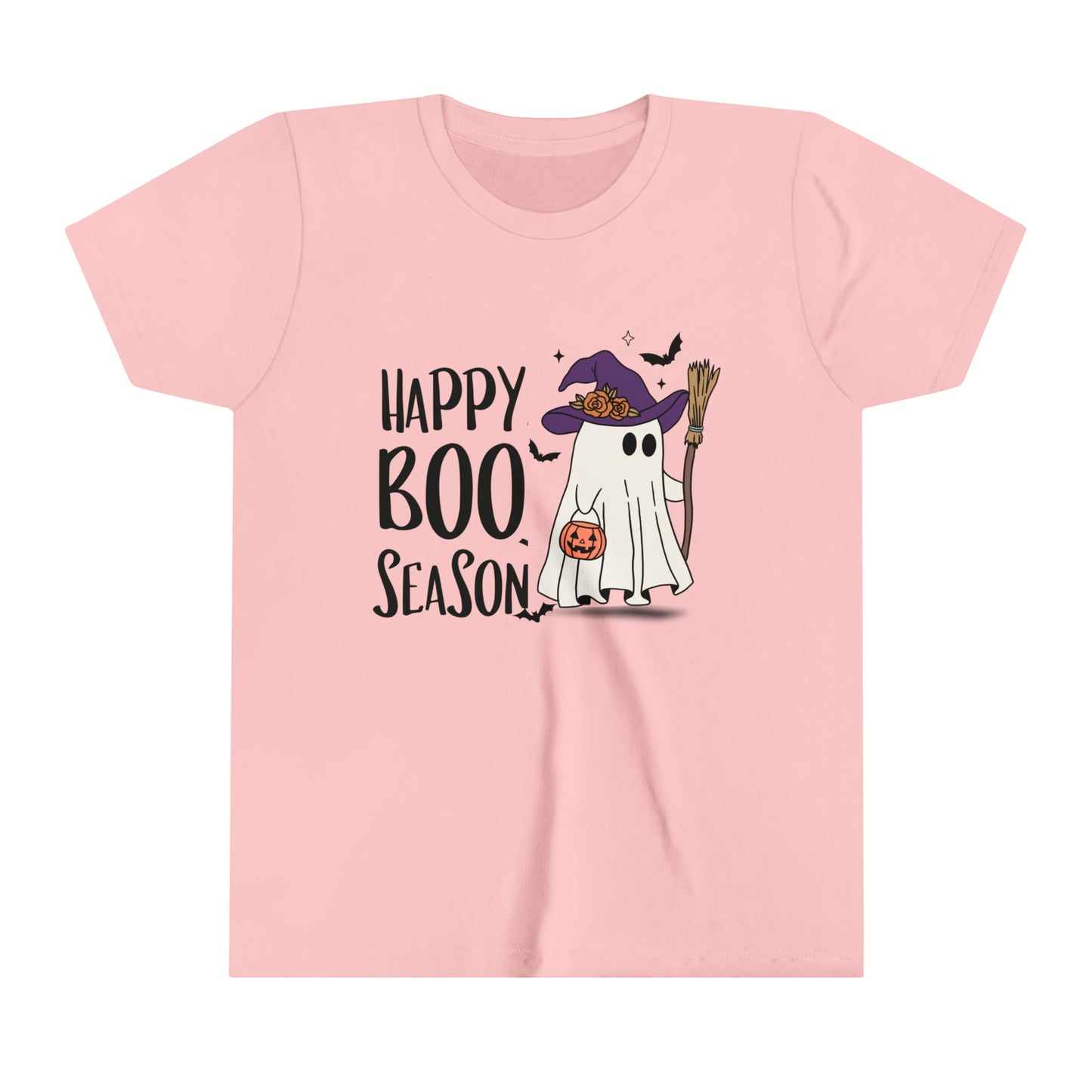 T-shirt à manches courtes pour jeunes - Halloween - Petit Fantôme - 21