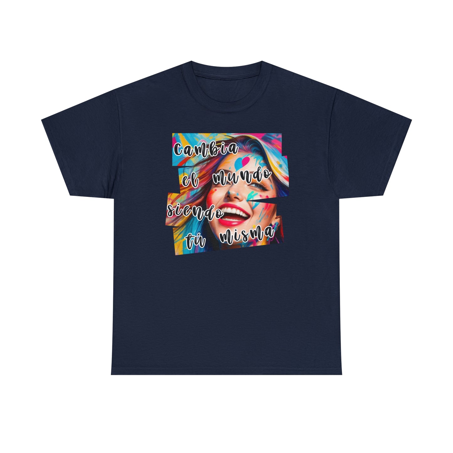 Camiseta unisex de algodón pesado - Amor y libertad - 01