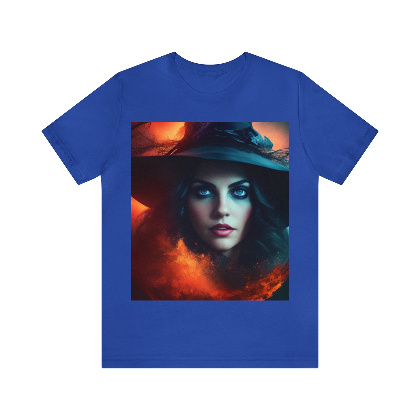 Camiseta de manga corta unisex Jersey - Halloween Witch AI - 07