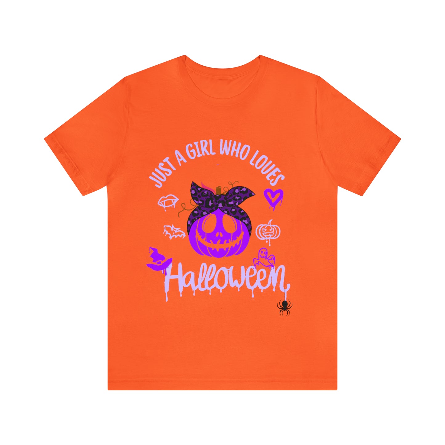 Camiseta de manga corta Unisex Jersey - Halloween - Sólo una niña - 02