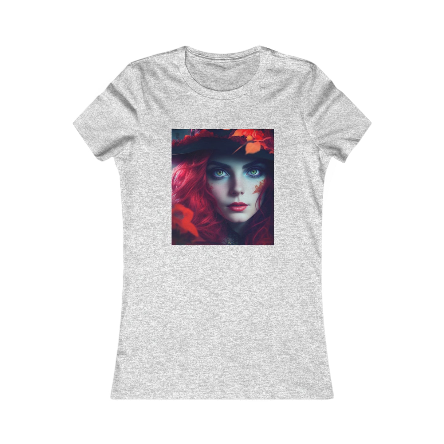 Camiseta favorita de las mujeres - Halloween Witch AI - 04