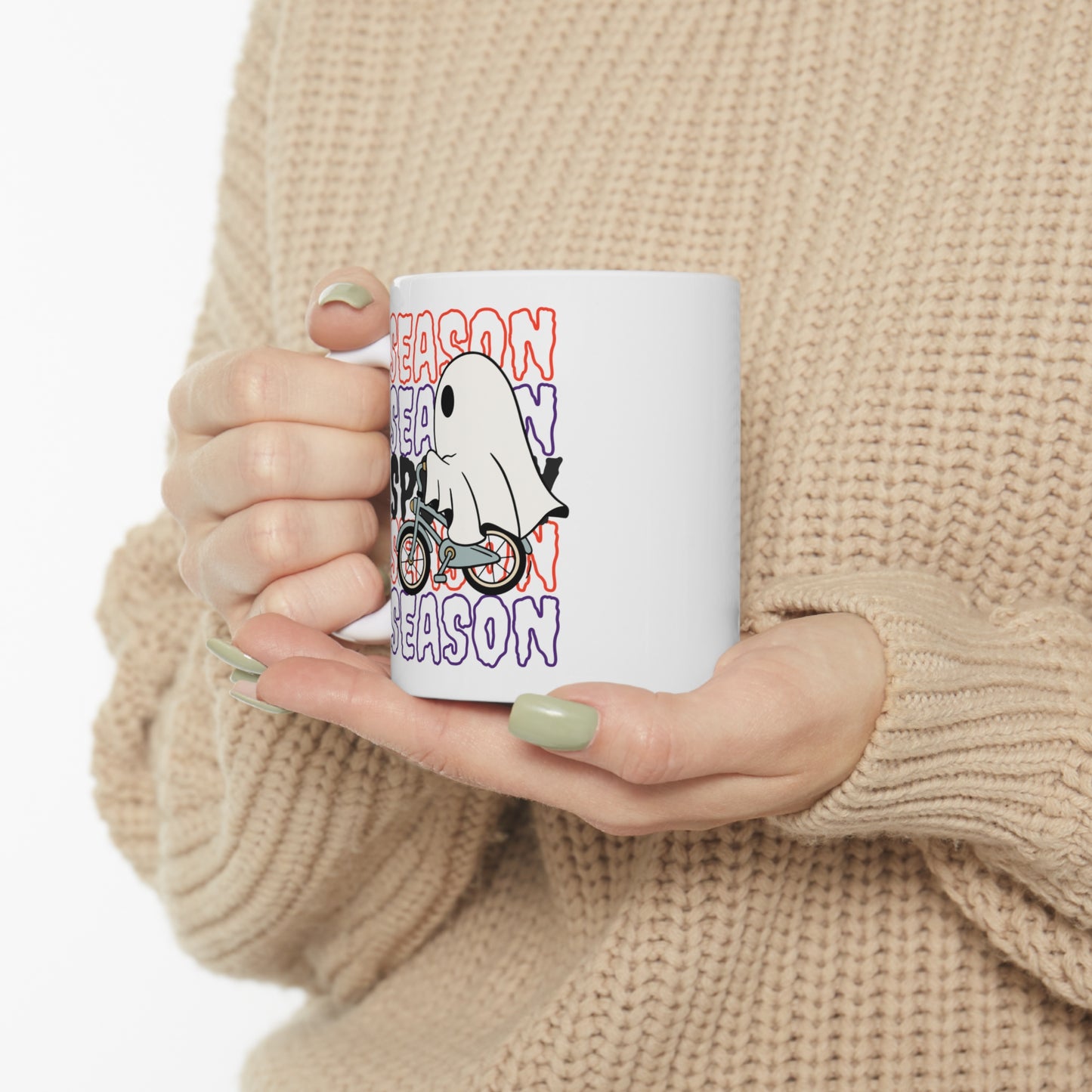 Mug en céramique 11oz - Halloween - Petit Fantôme - 18