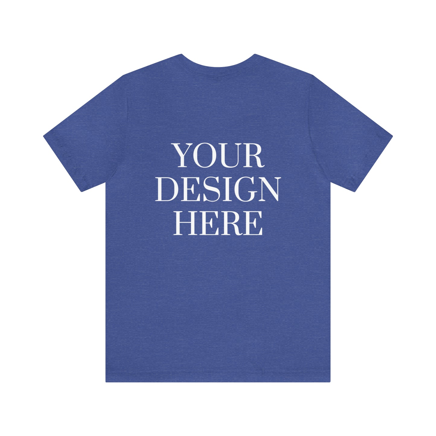 Camiseta de manga corta unisex Jersey - Personalizada - Tu diseño aquí - 02