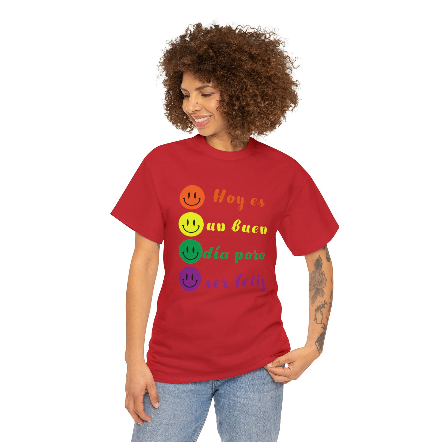 Camiseta unisex de algodón pesado - Amor y libertad - 06