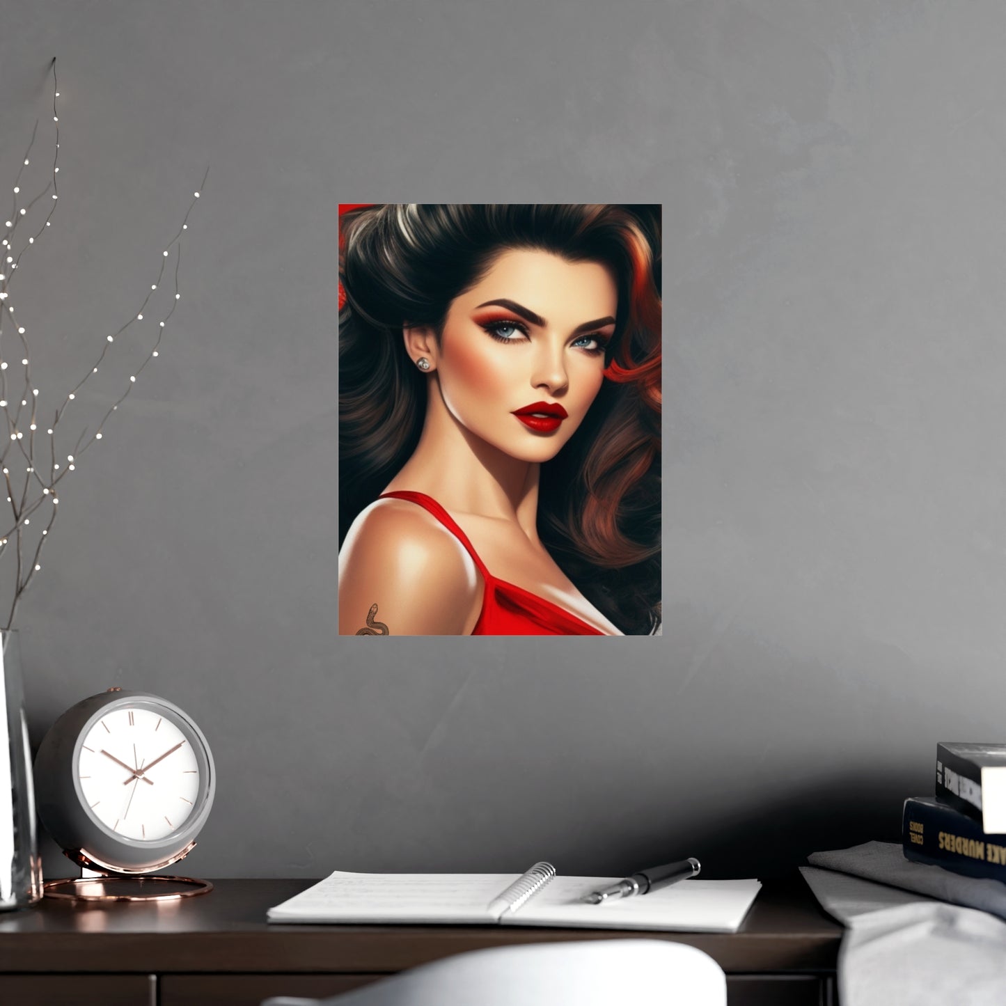 Posters - Elegant woman - Vertical Matte Posters - 04