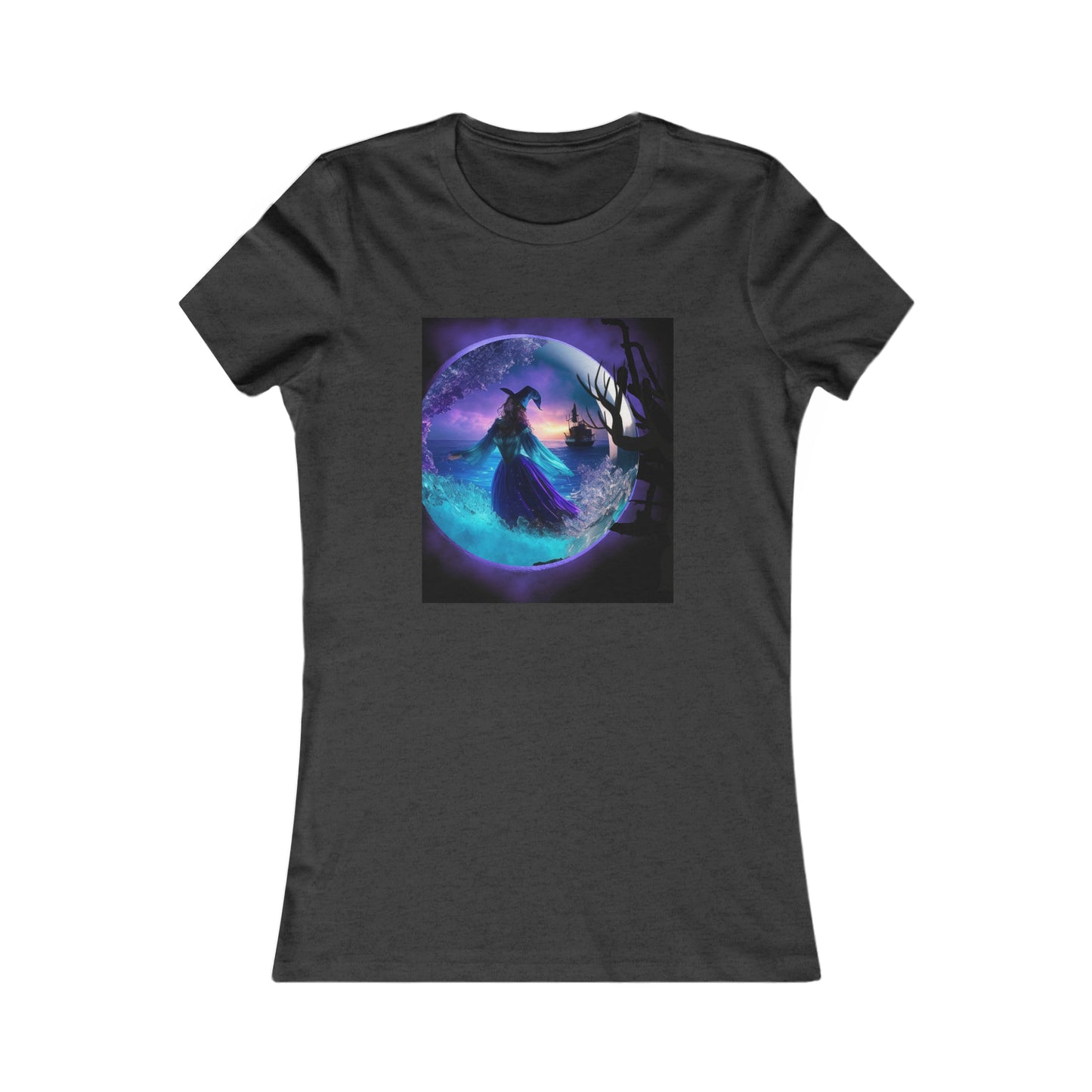 Camiseta favorita de las mujeres - Halloween Witch AI - 02