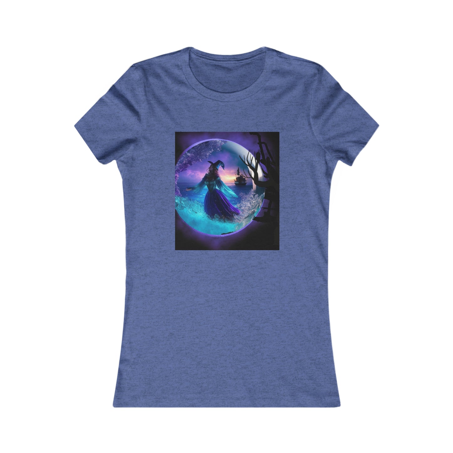 Camiseta favorita de las mujeres - Halloween Witch AI - 02