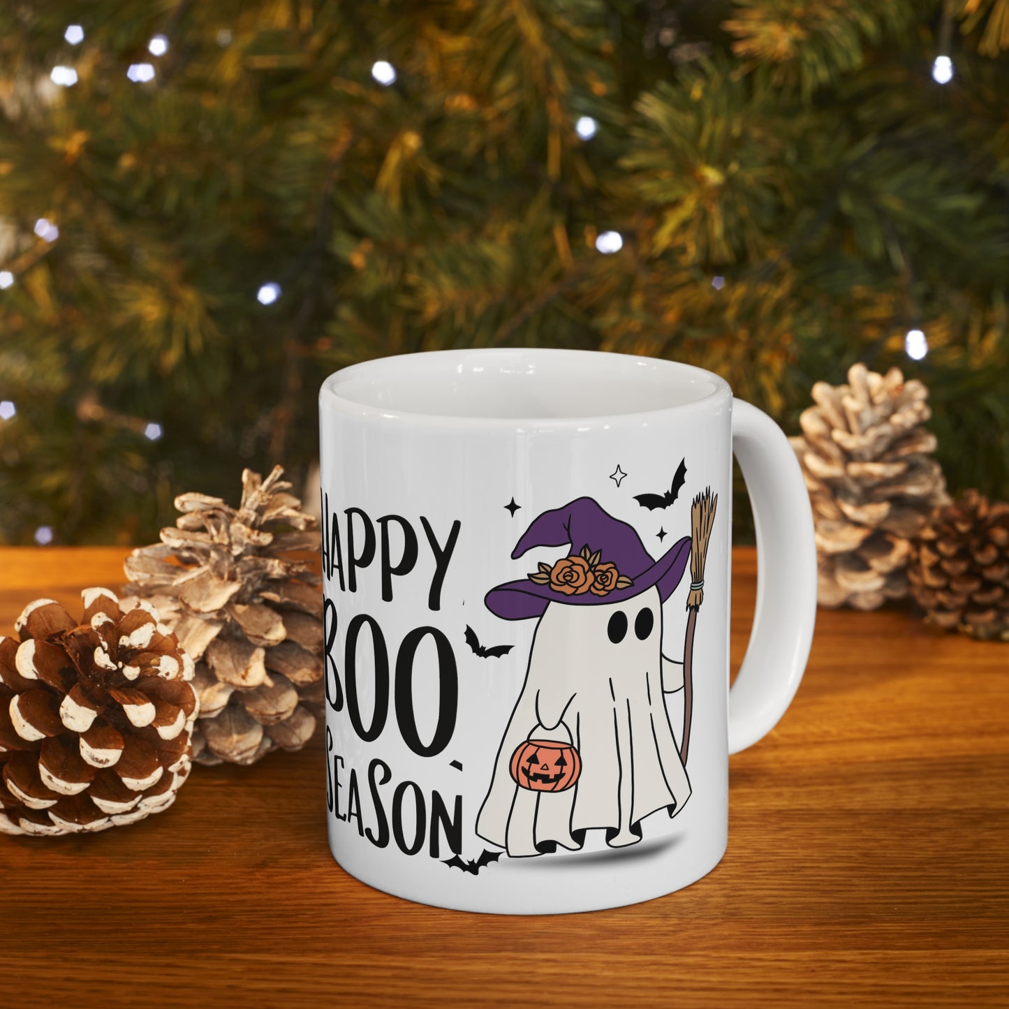 Taza de Cerámica 11oz - Halloween - Pequeño Fantasma - 21