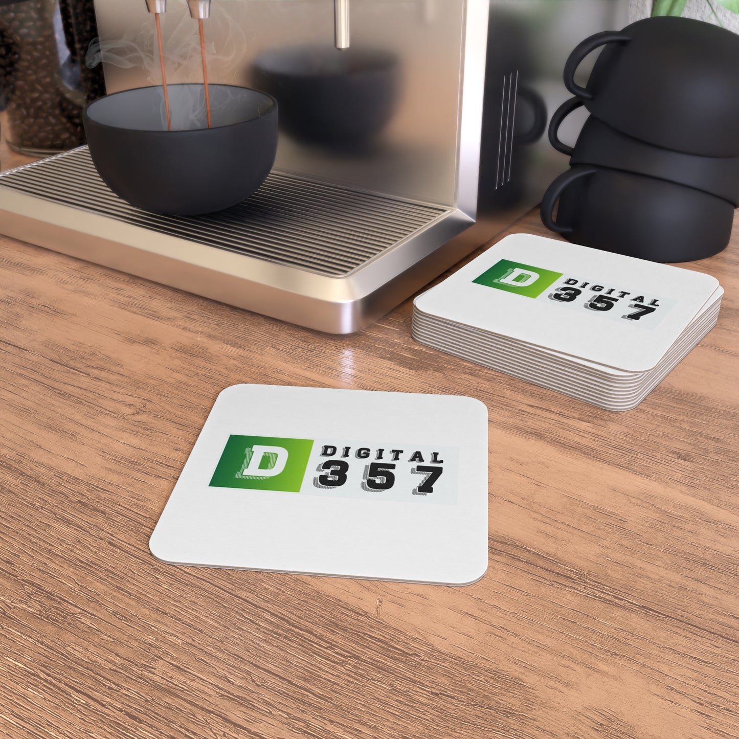 Sous-verres (50, 100 pcs) - Personnalisés - Votre marque