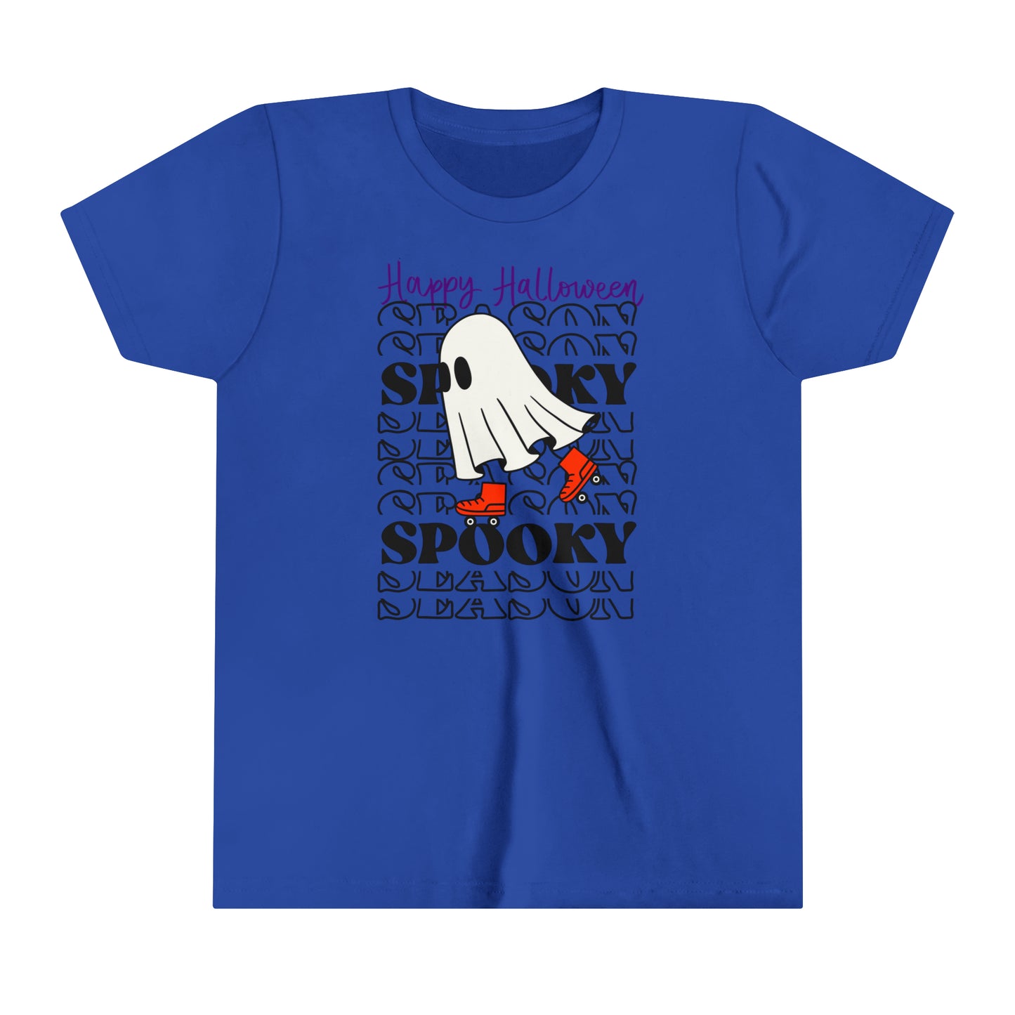 T-shirt à manches courtes pour jeunes - Halloween - Petit Fantôme - 10