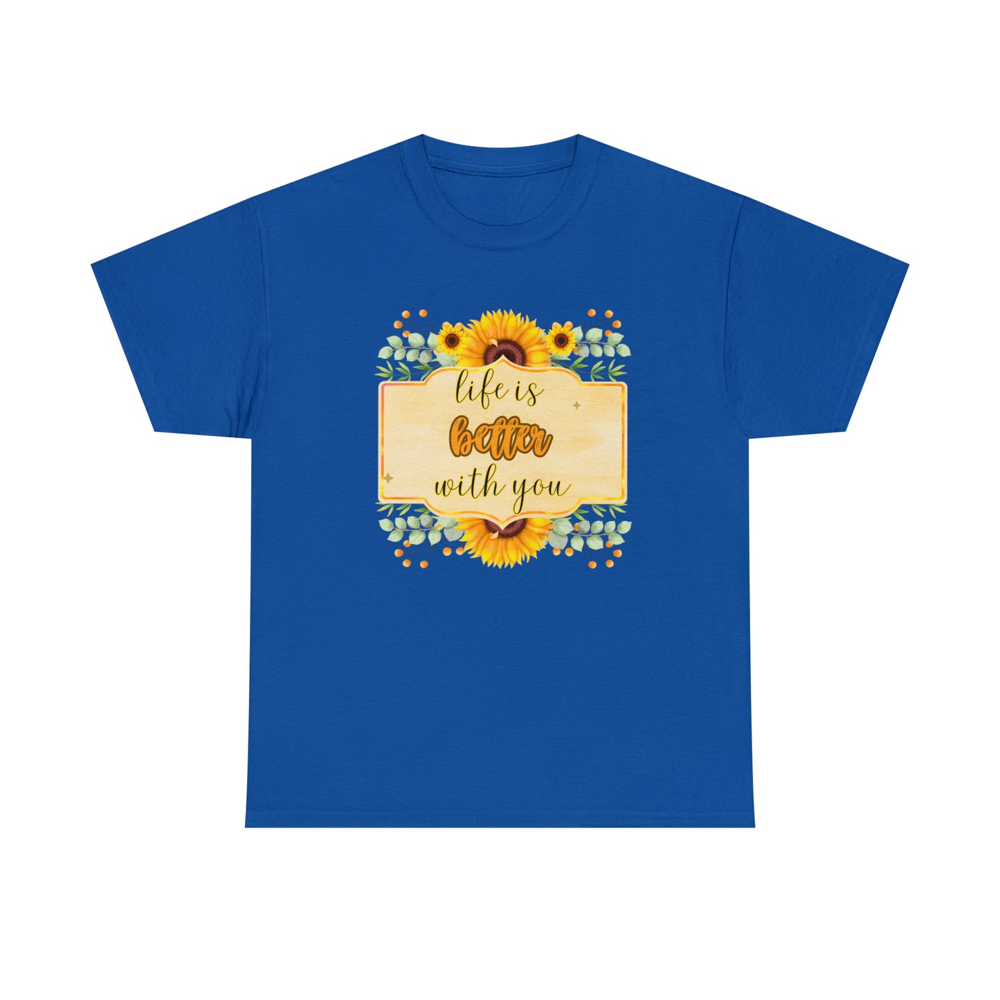 Camiseta unisex de algodón pesado - Amor y libertad - 08