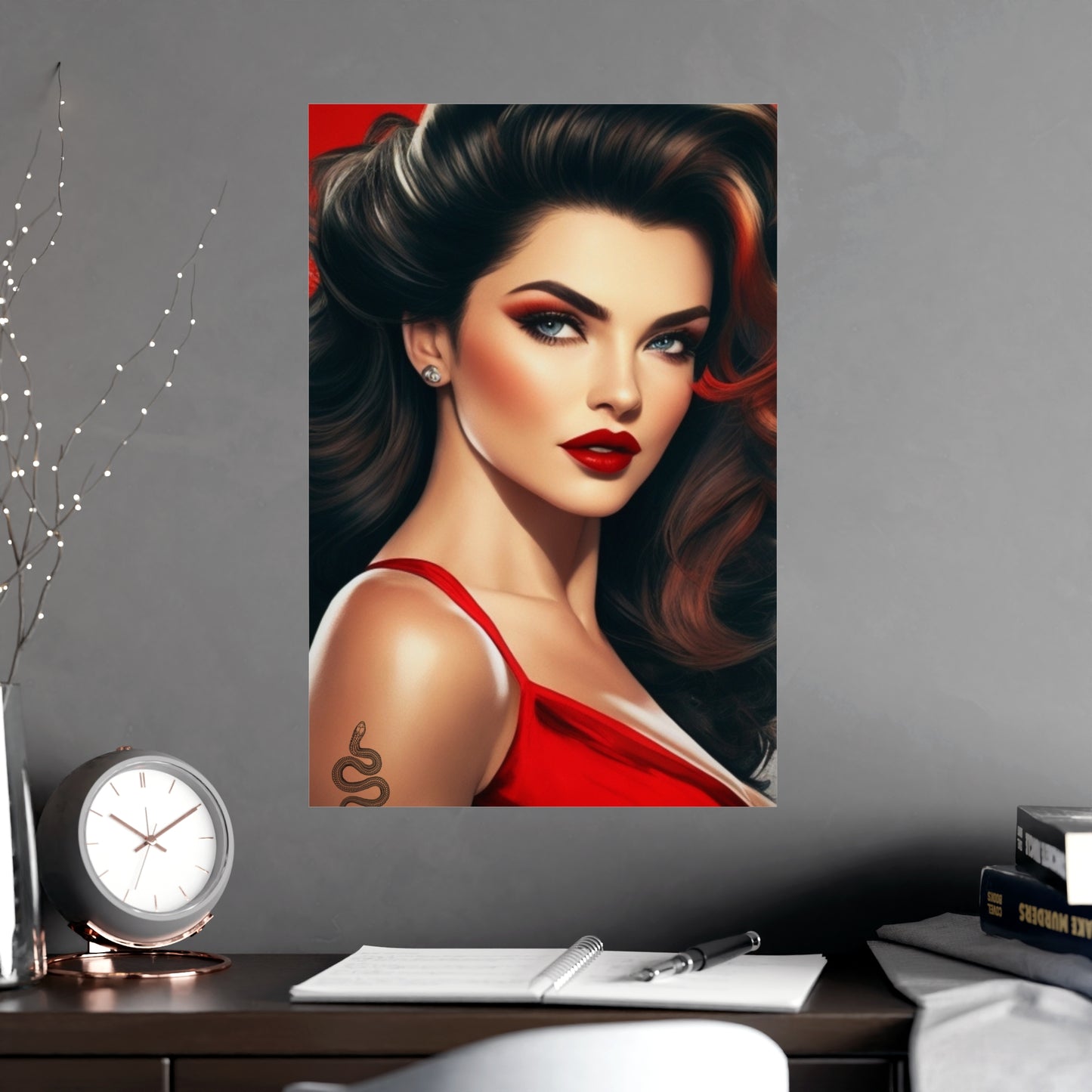 Posters - Elegant woman - Vertical Matte Posters - 04