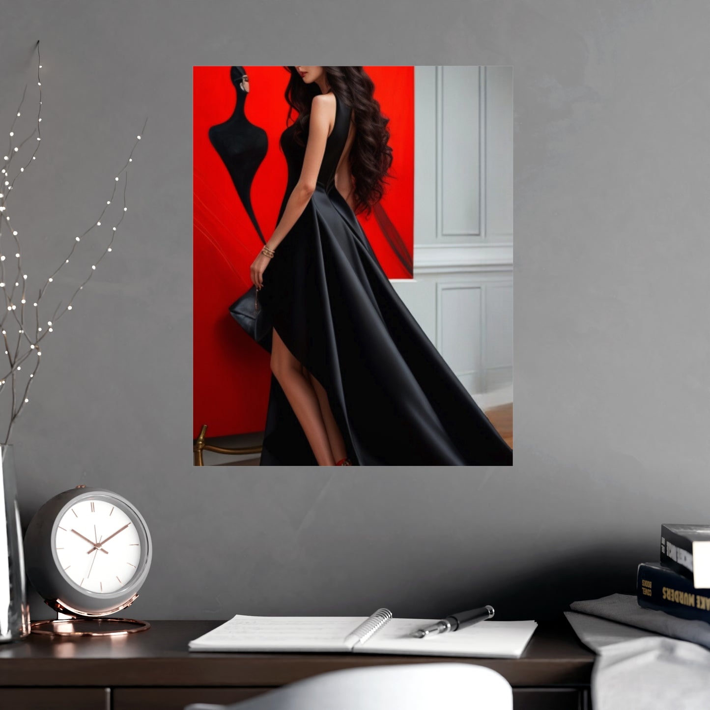 Posters - Elegant woman - Vertical Matte Posters - 02