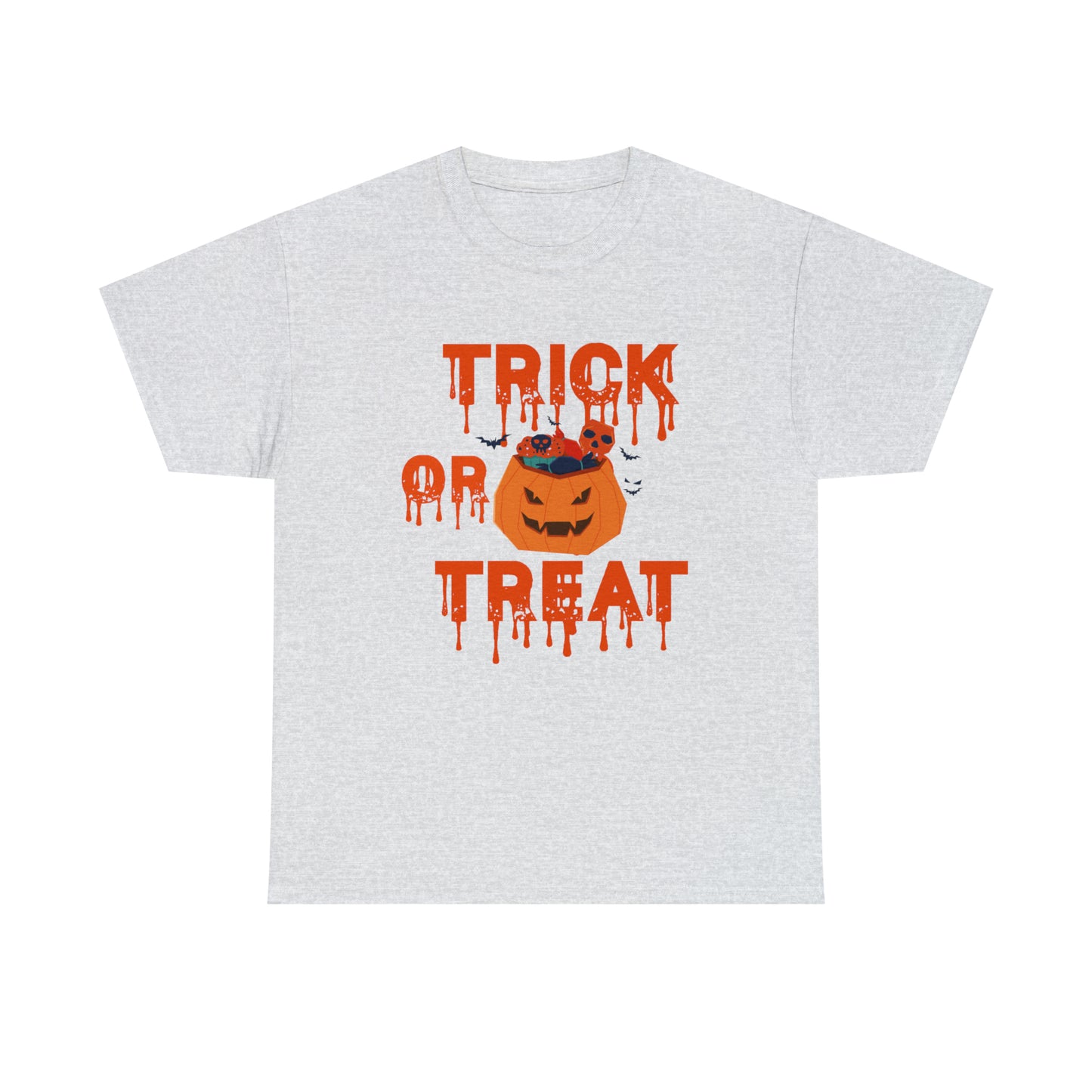 T-shirt unisexe en coton lourd - Halloween - Trick or Treat