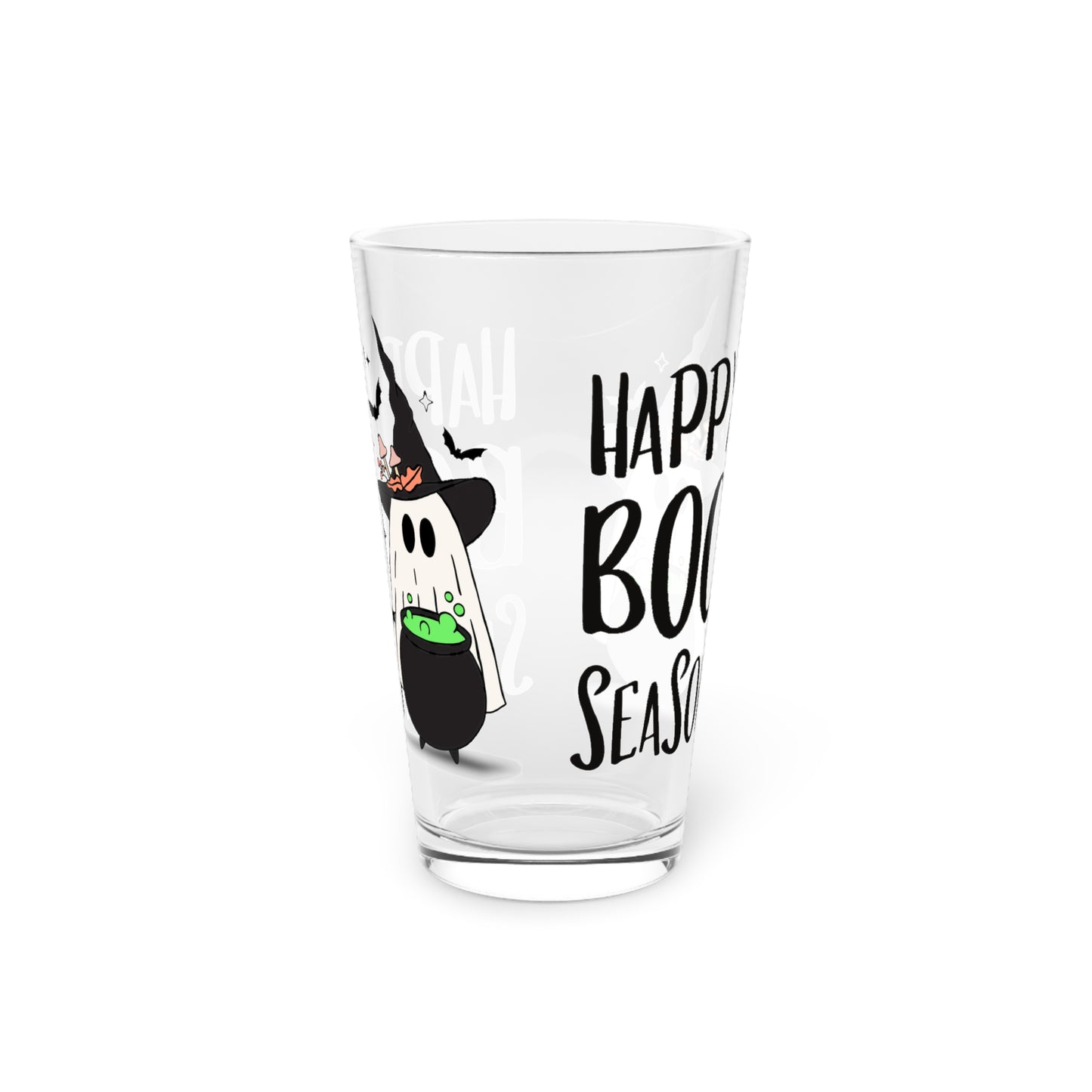 Vaso de pinta, 16 oz - Halloween - Pequeño fantasma - 20