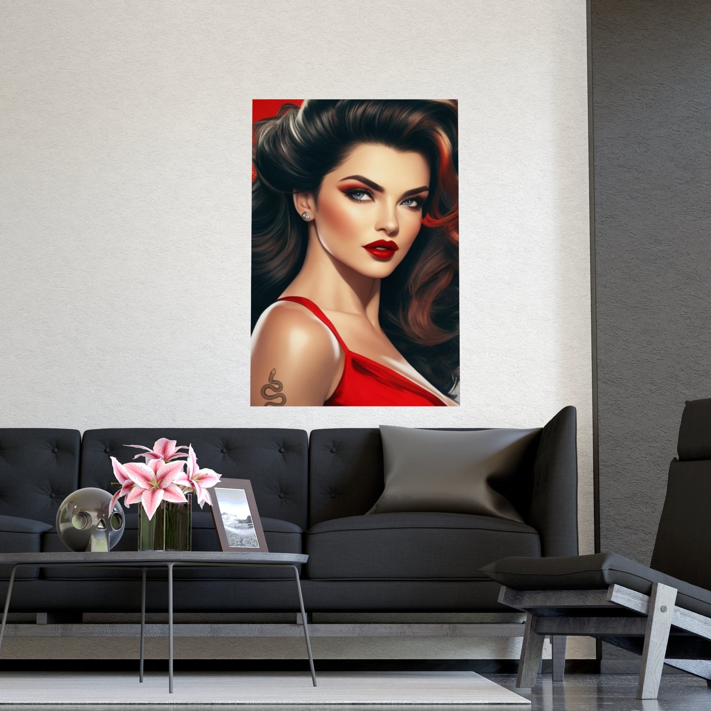 Posters - Elegant woman - Vertical Matte Posters - 04