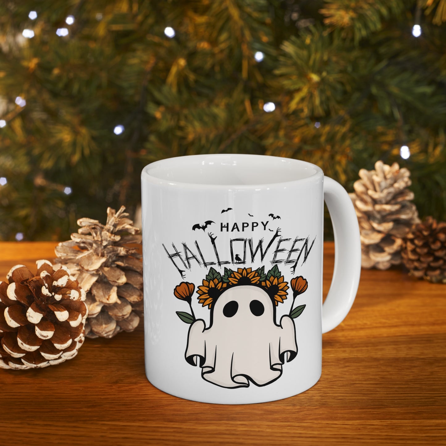 Mug en céramique 11oz - Halloween - Petit Fantôme - 03