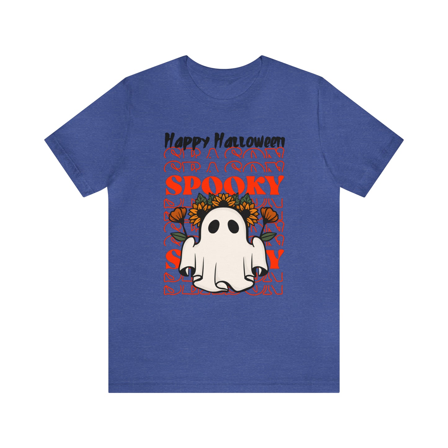 Camiseta de manga corta Unisex Jersey - Halloween - Pequeño Fantasma - 11